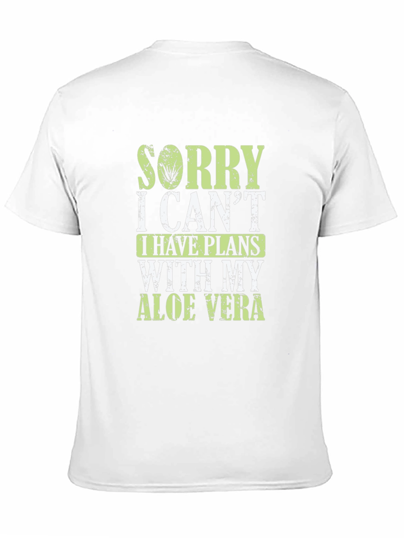 Aloe Vera Plans Graphic Tee - Black