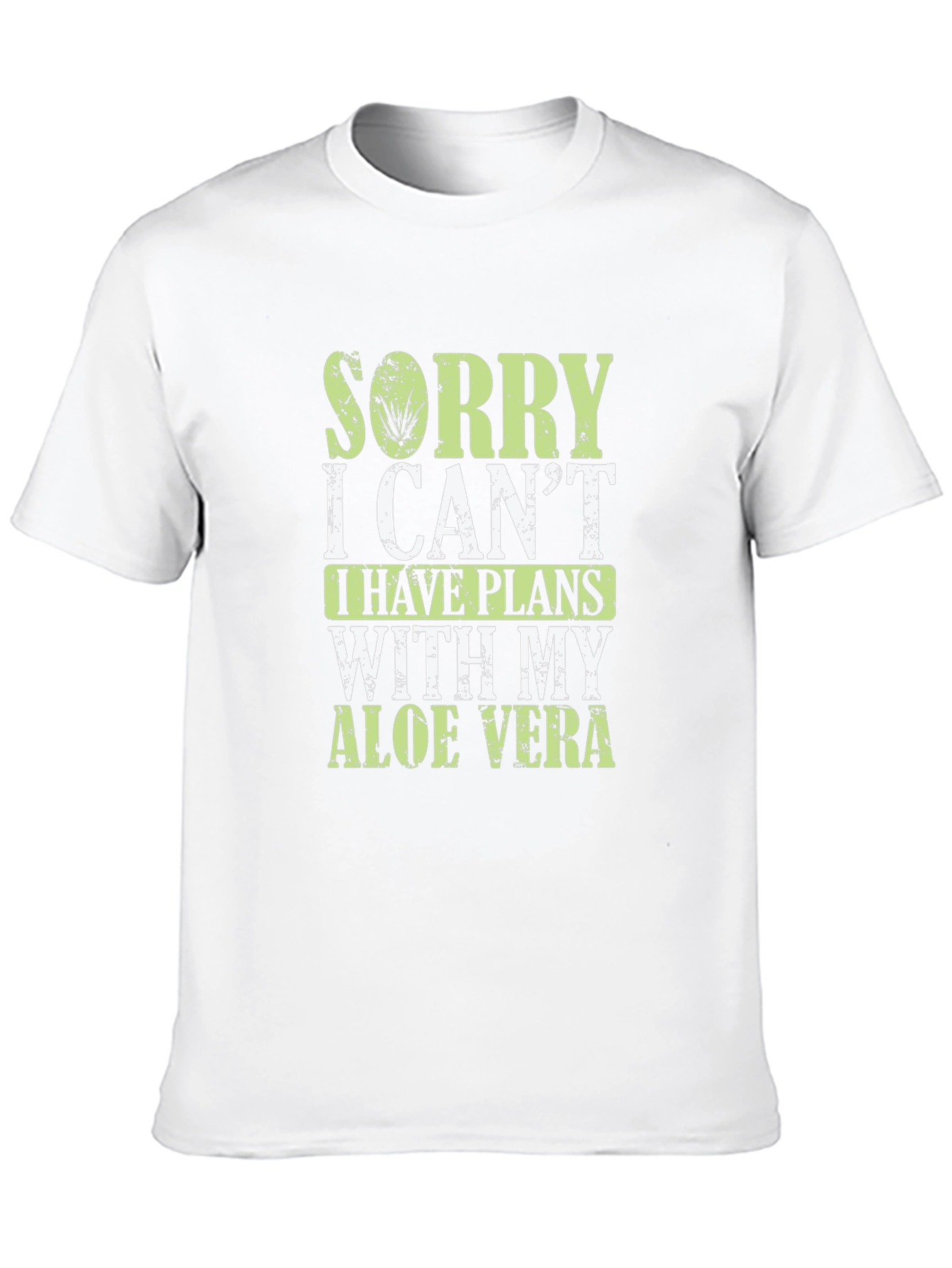 Aloe Vera Plans Graphic Tee - Black
