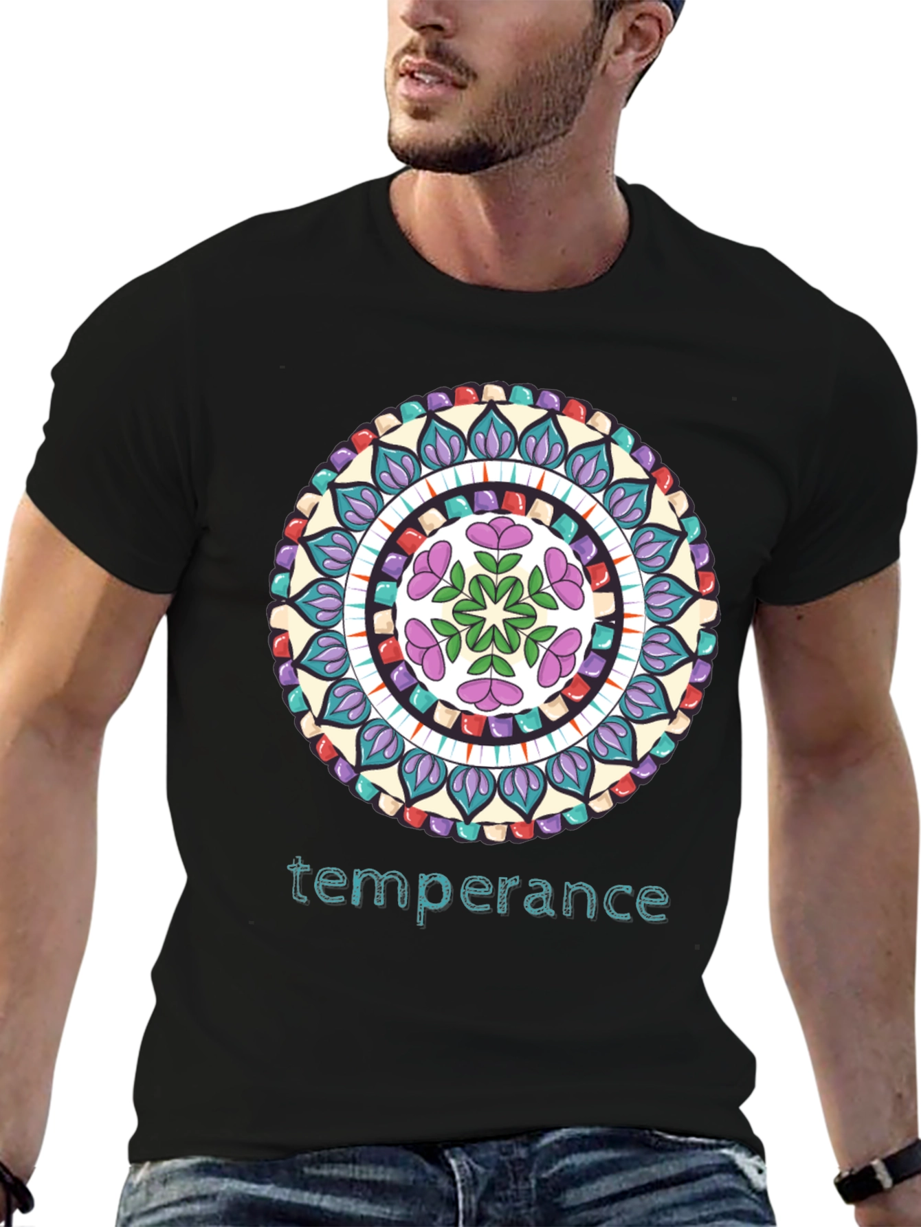 Temperance Mandala Graphic Tee