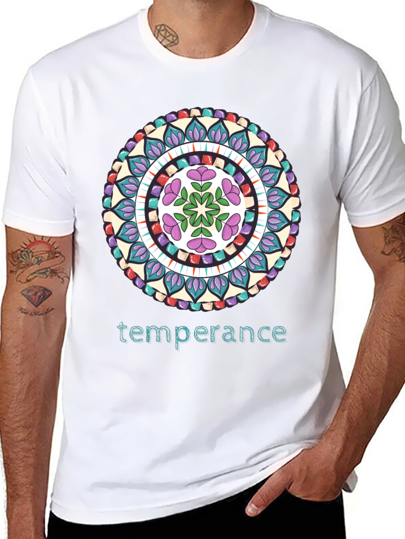 Temperance Mandala Graphic Tee