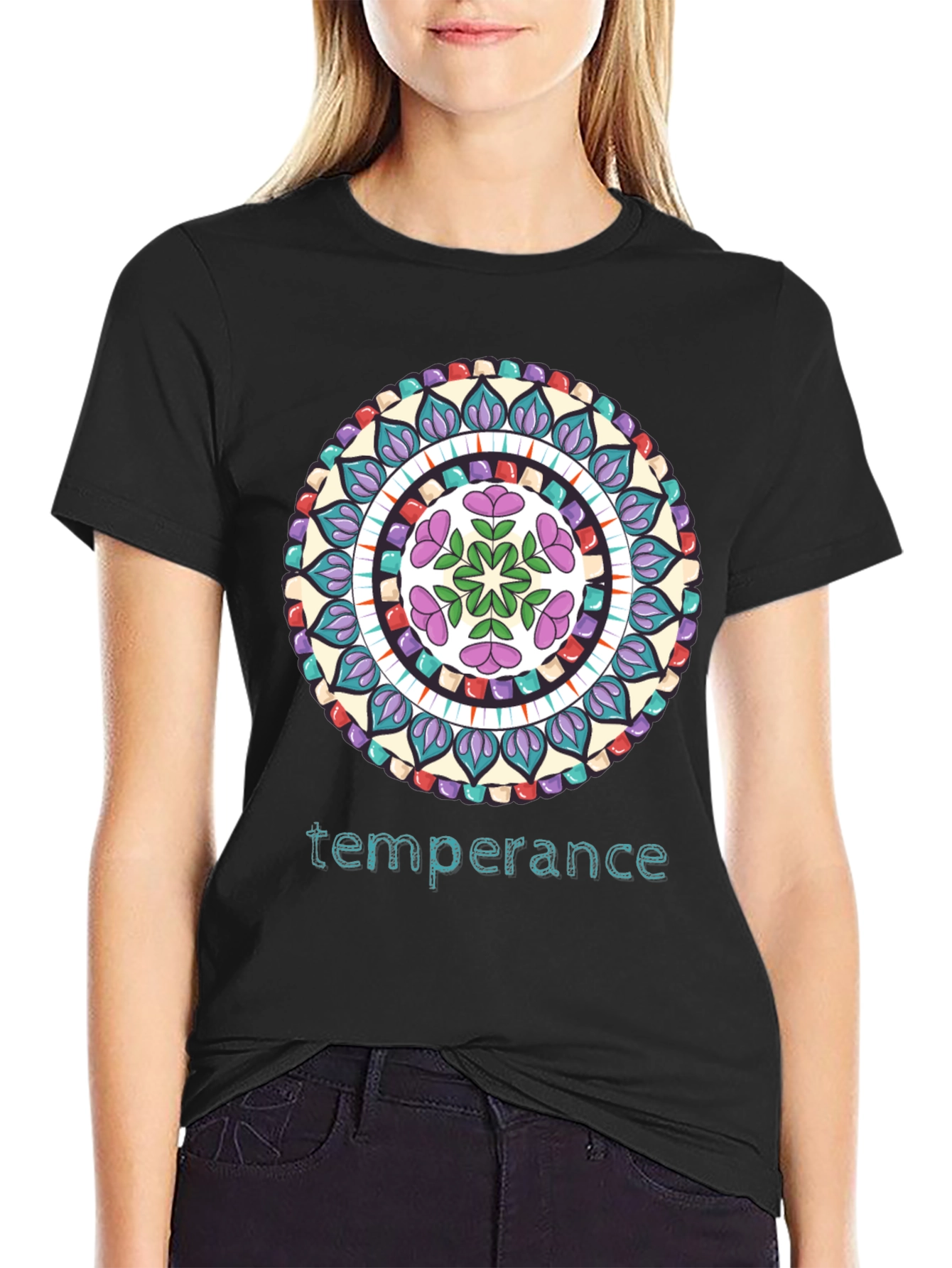 Temperance Mandala Graphic Tee