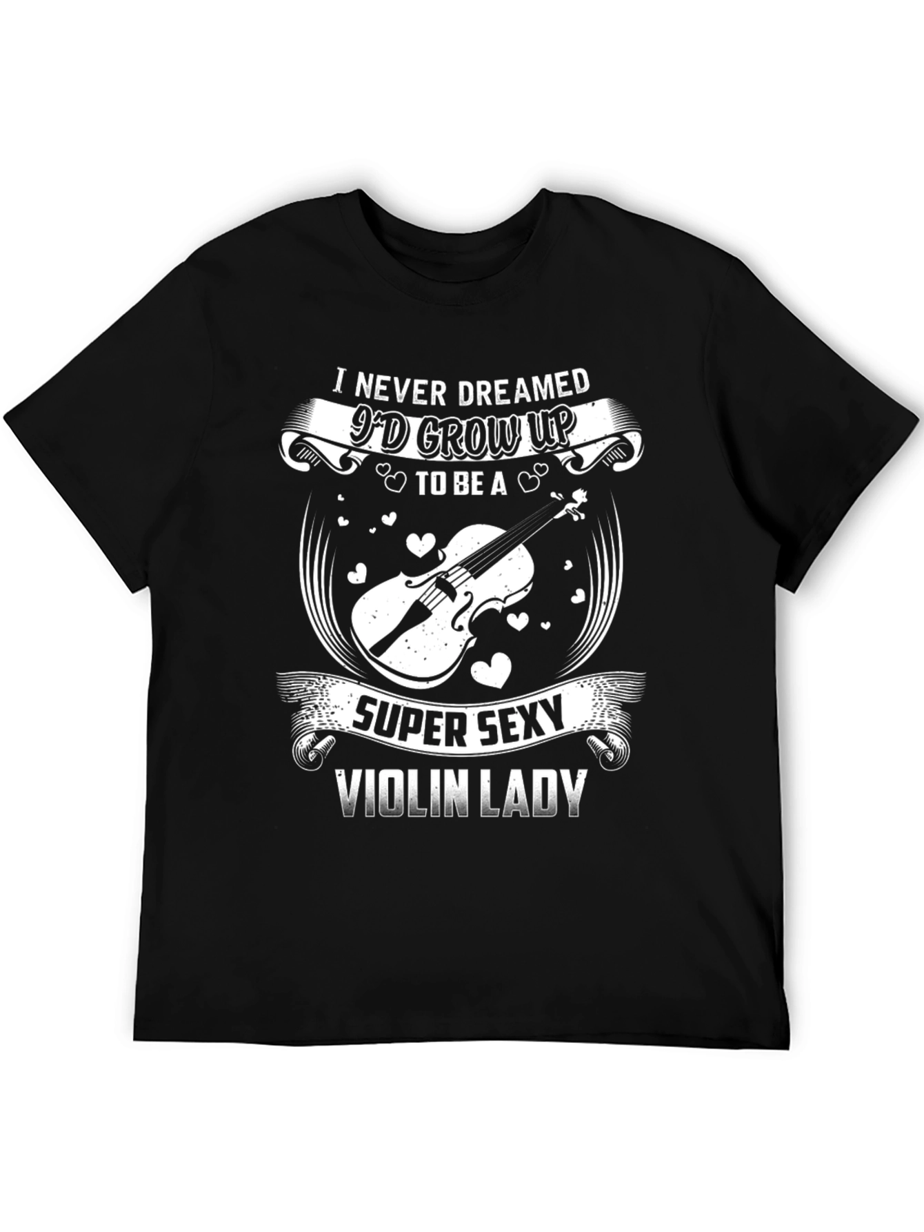 Super Sexy Violin Lady Graphic Tee