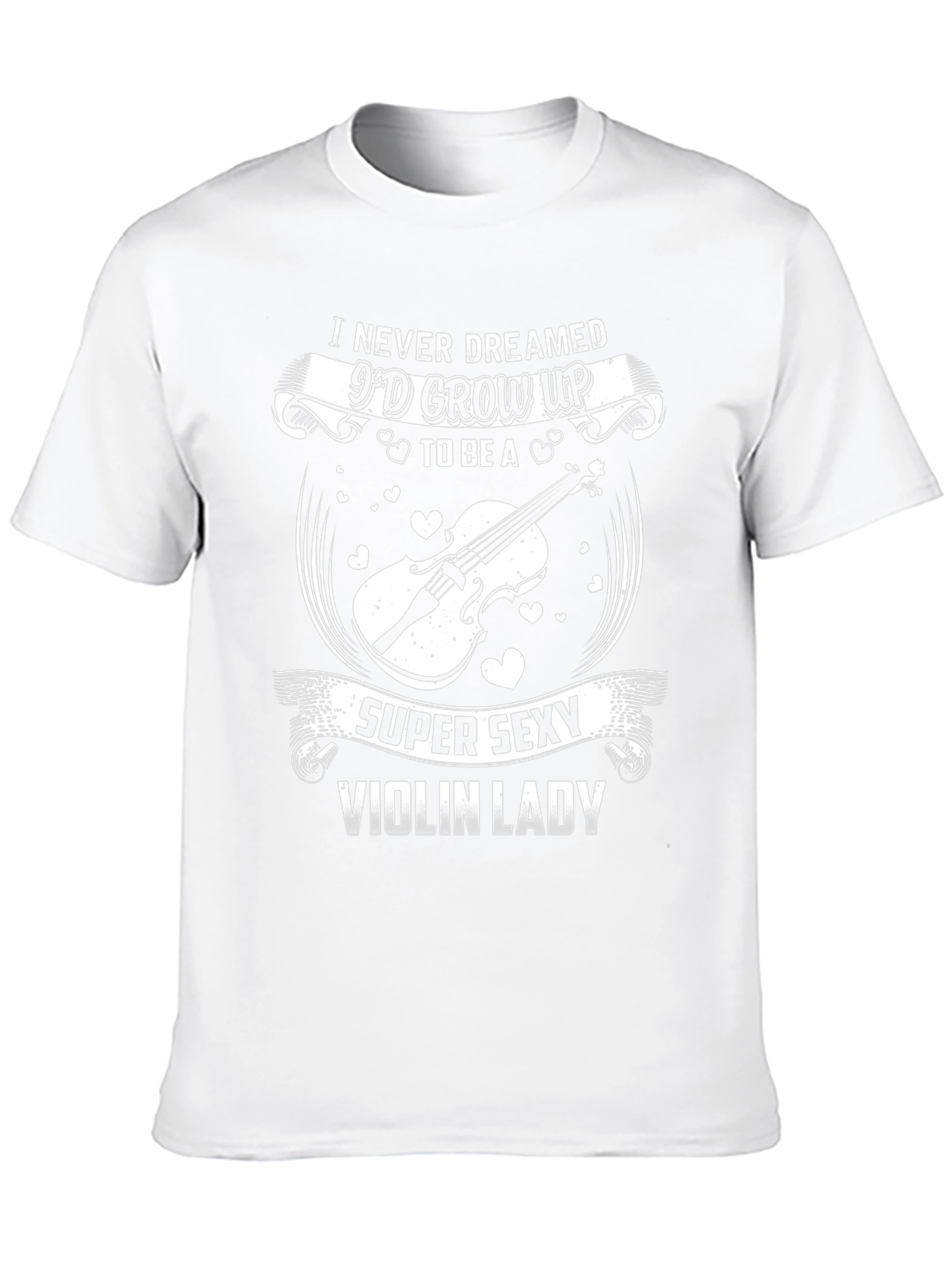 Super Sexy Violin Lady Graphic Tee