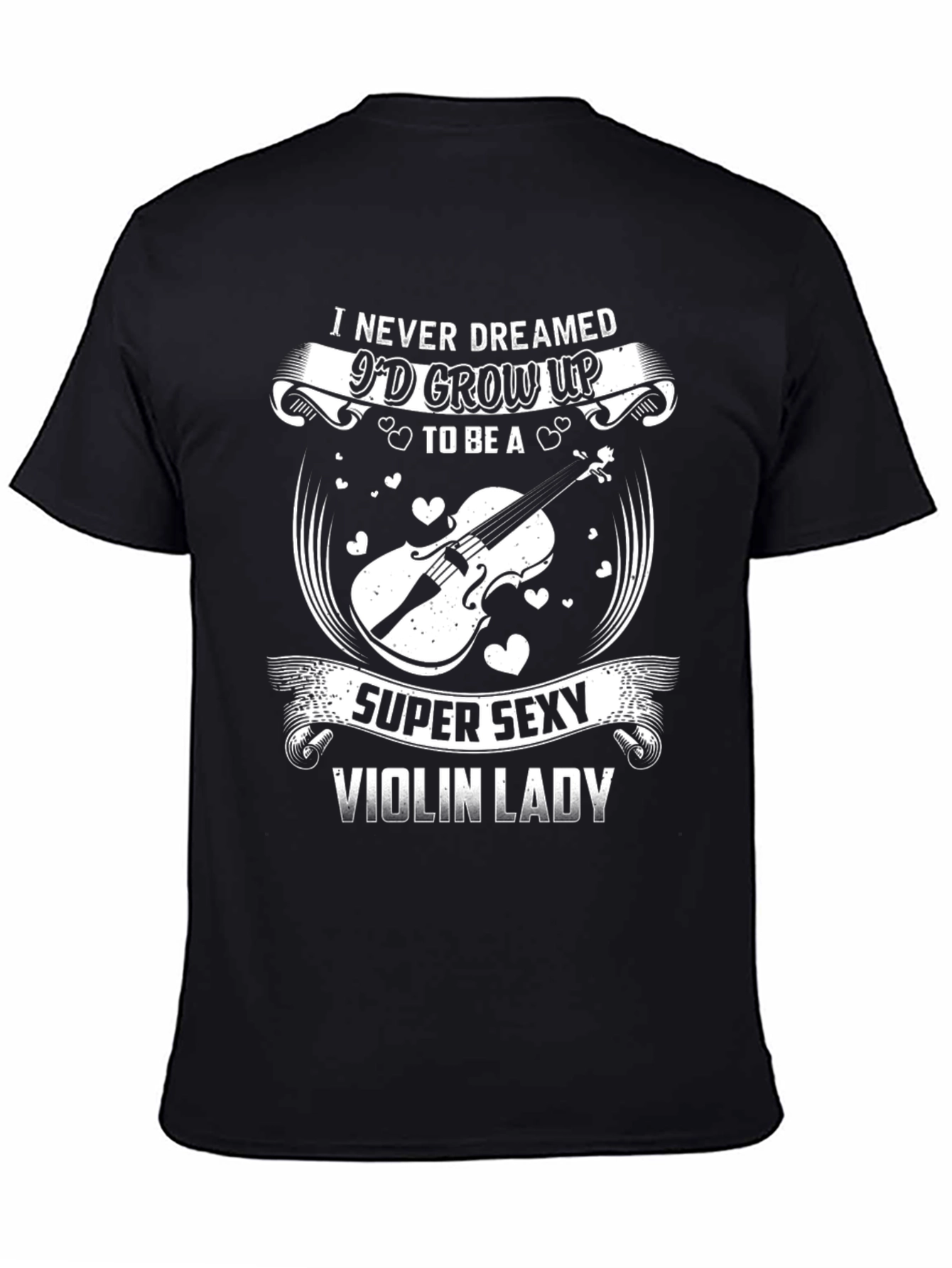 Super Sexy Violin Lady Graphic Tee