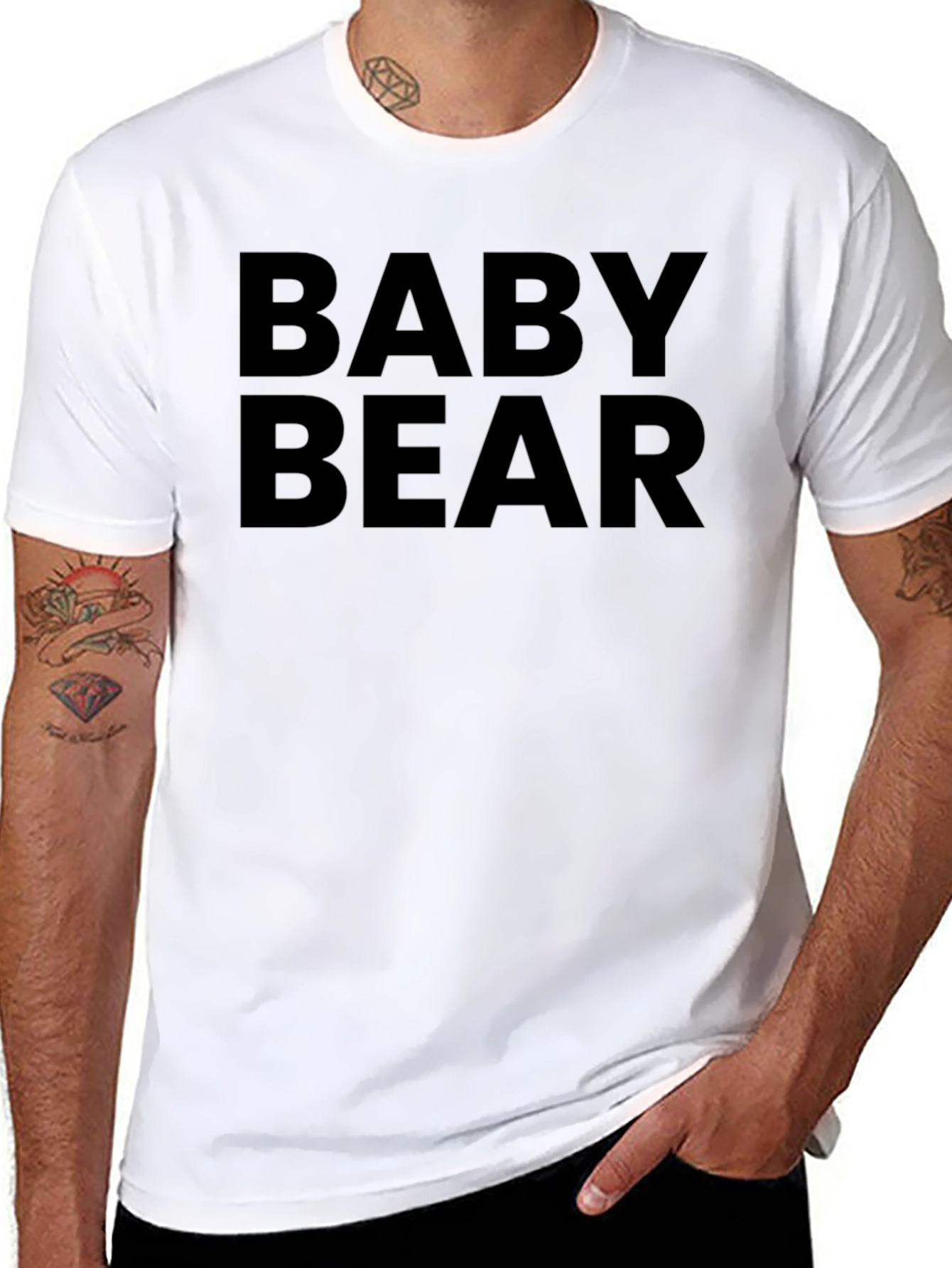 Baby Bear Black T-Shirt