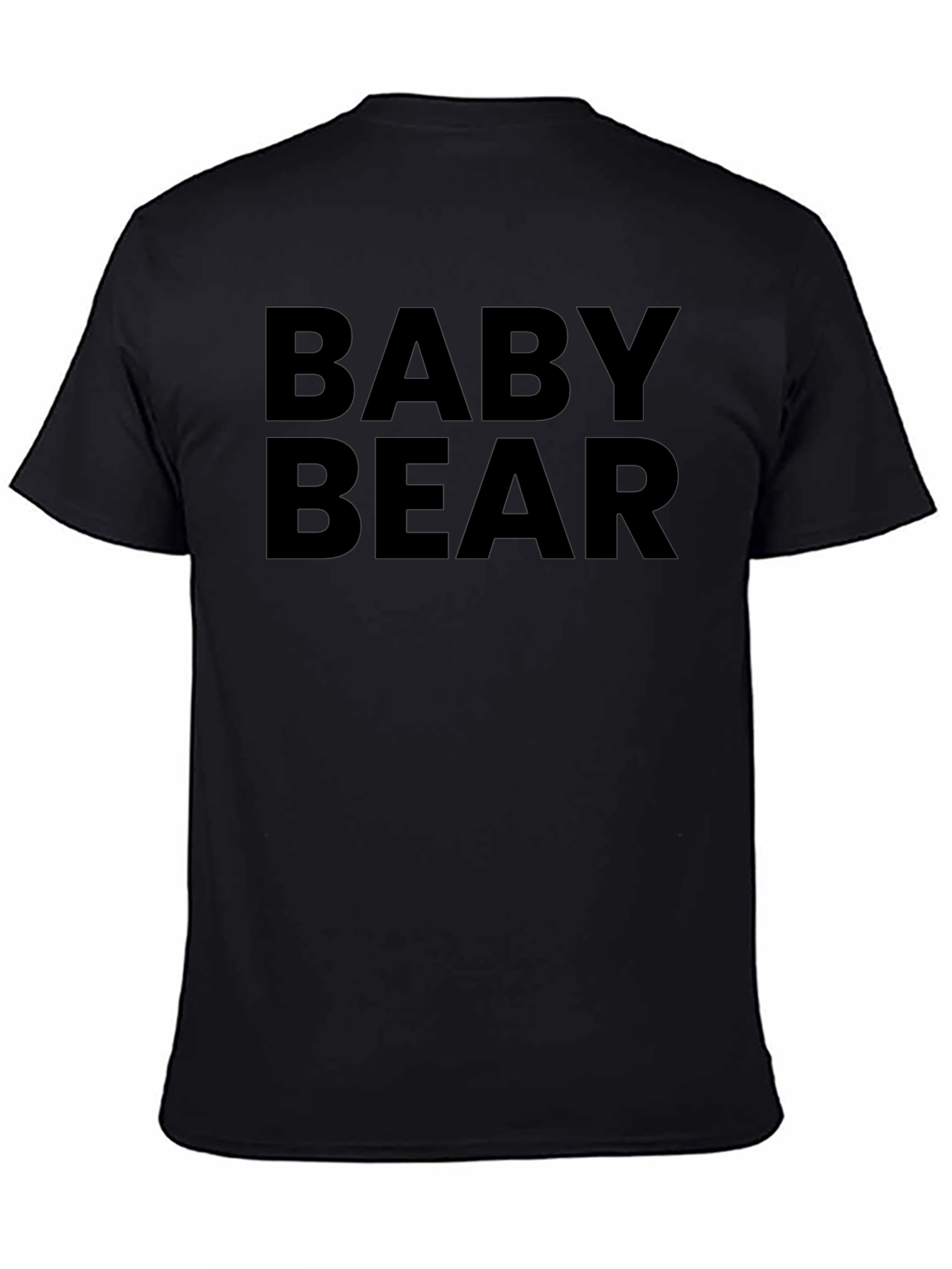 Baby Bear Black T-Shirt