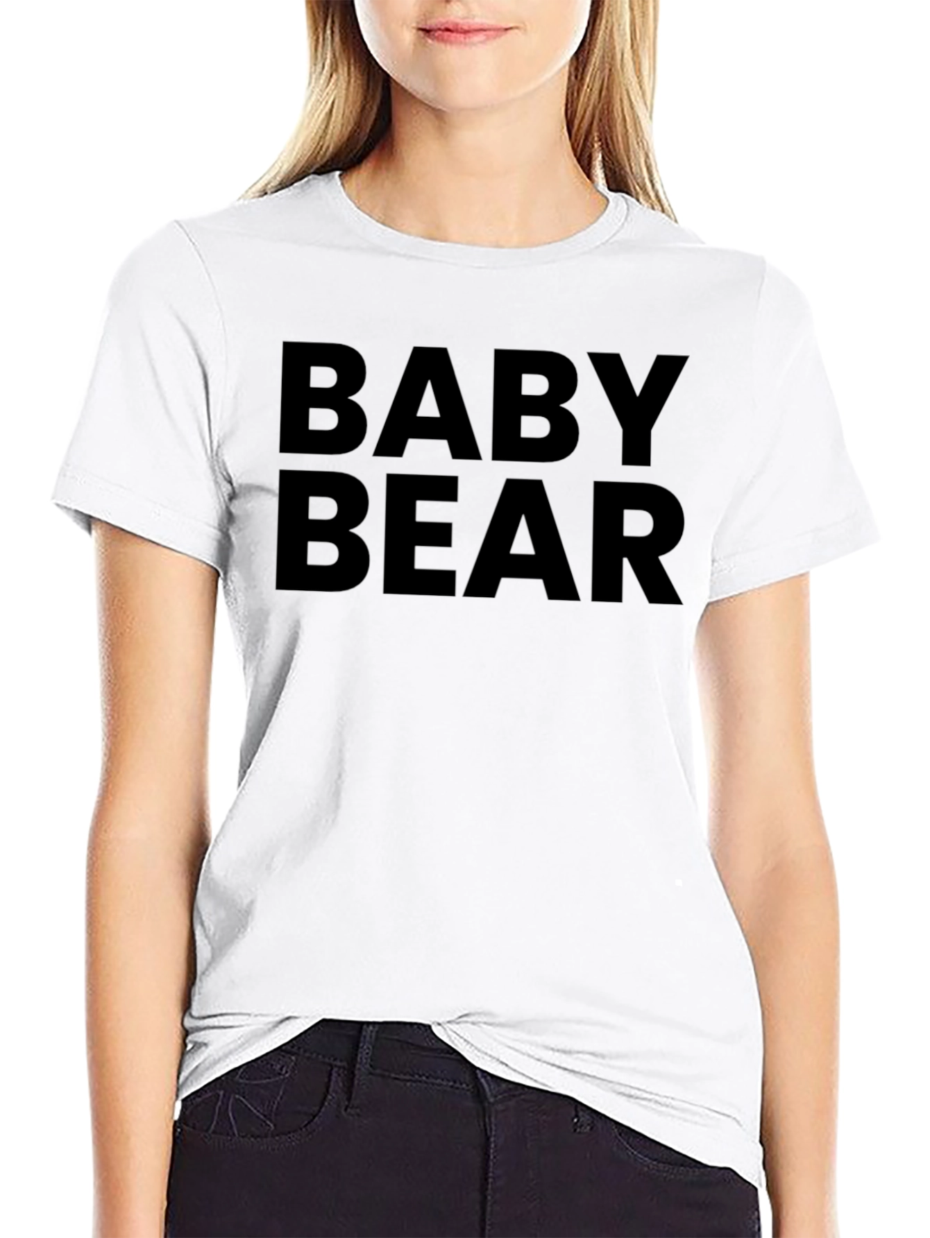 Baby Bear Black T-Shirt