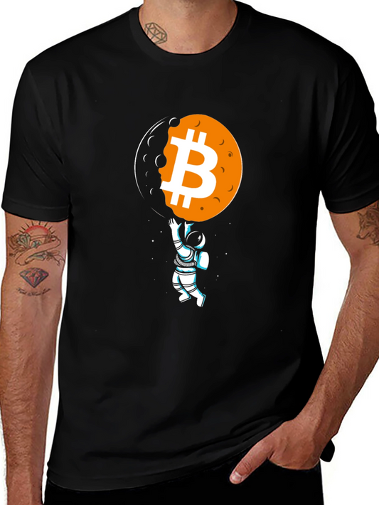 Bitcoin Astronaut T-Shirt - To the Moon!