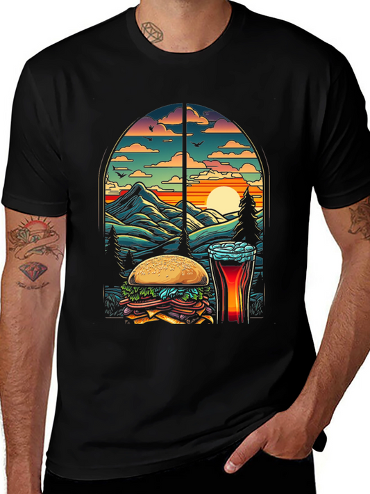 Burger and Beer T-Shirt