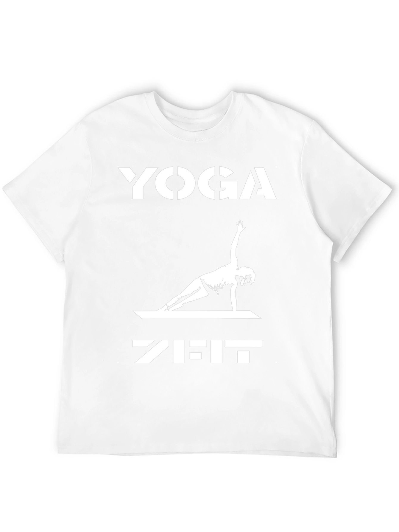 Yoga Zeit Graphic Tee - Black Cotton Blend