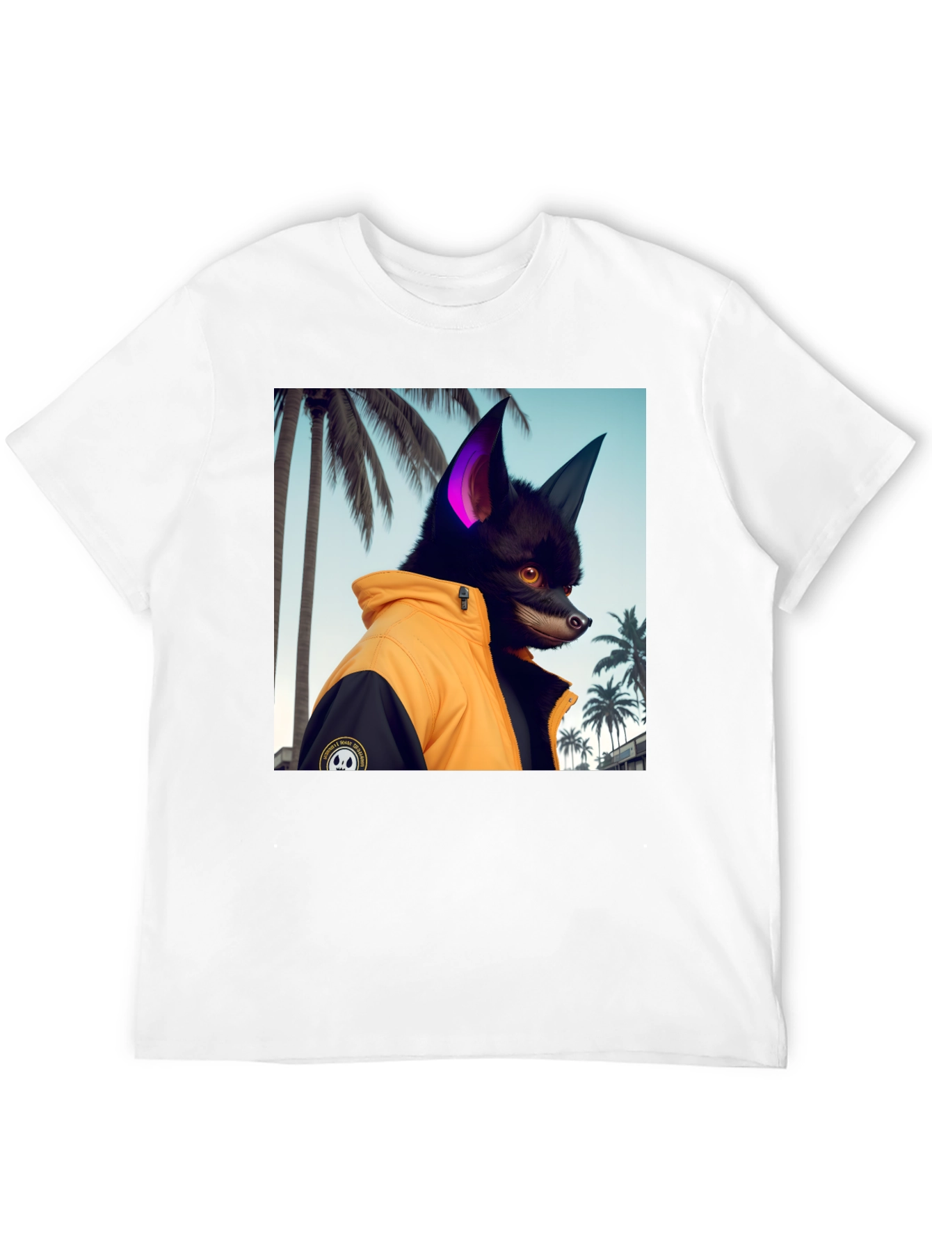 Cool Canine Tee - Dog in Jacket
