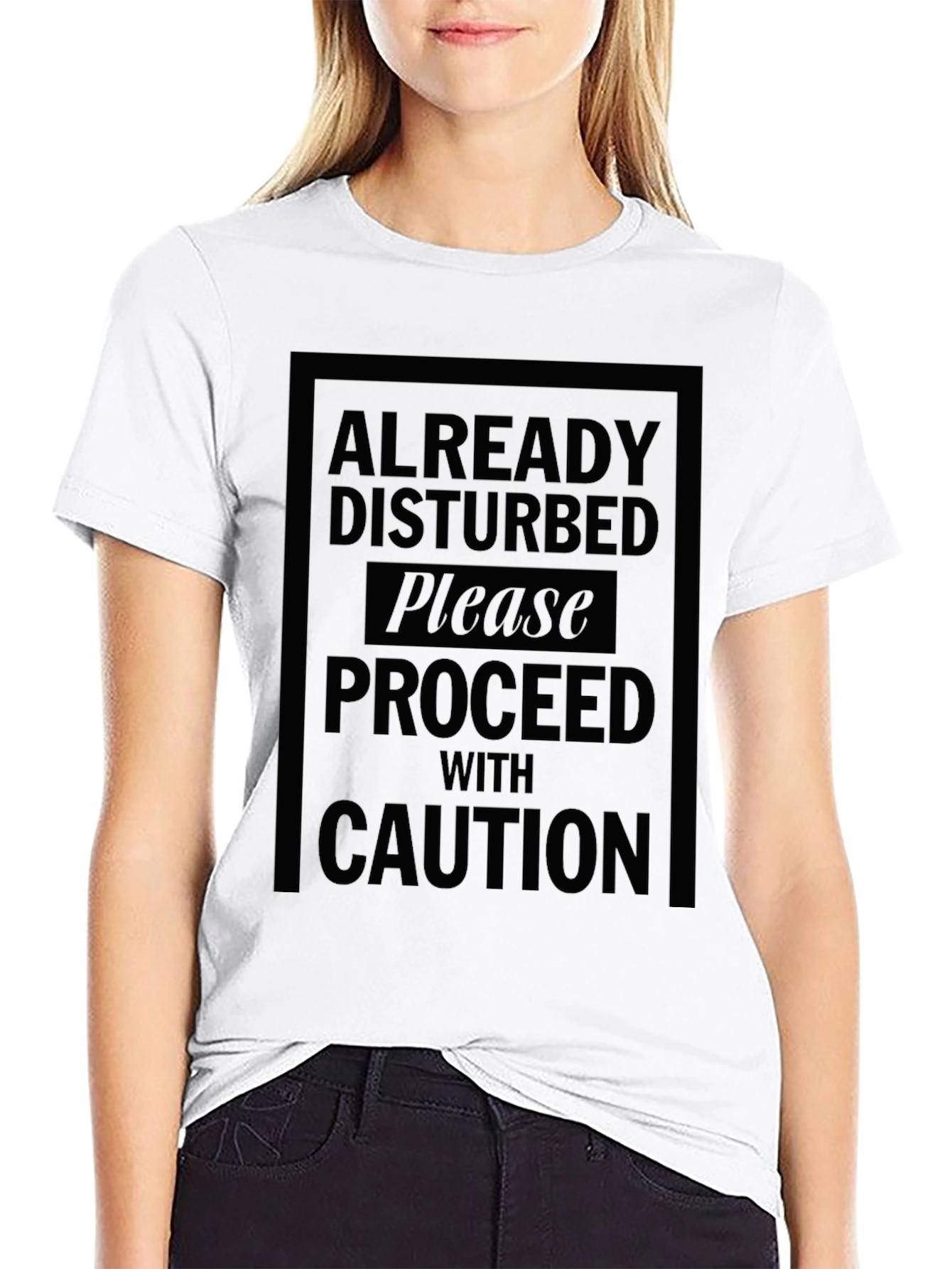 Disturbed Proceed With Caution Graphic Tee