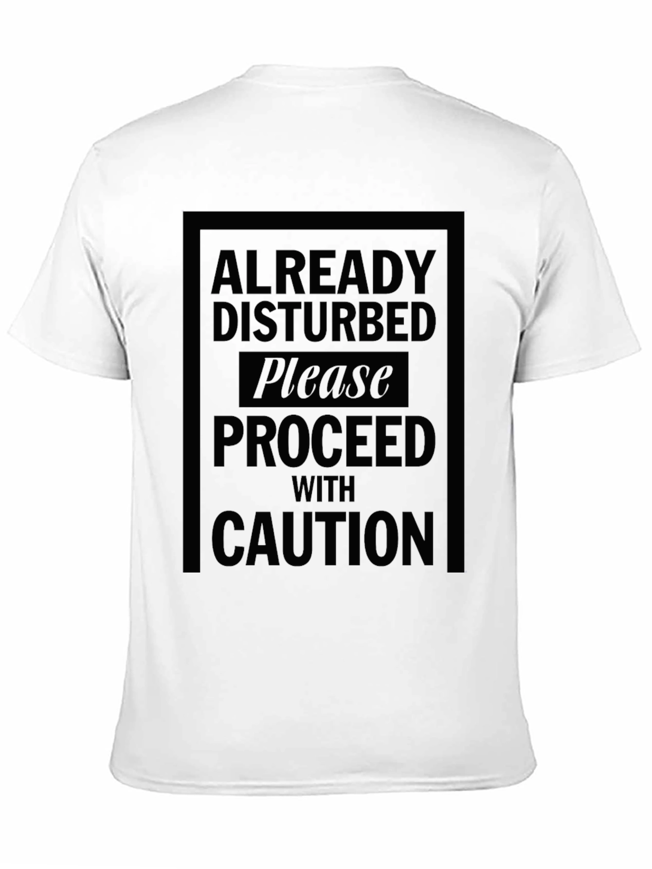 Disturbed Proceed With Caution Graphic Tee
