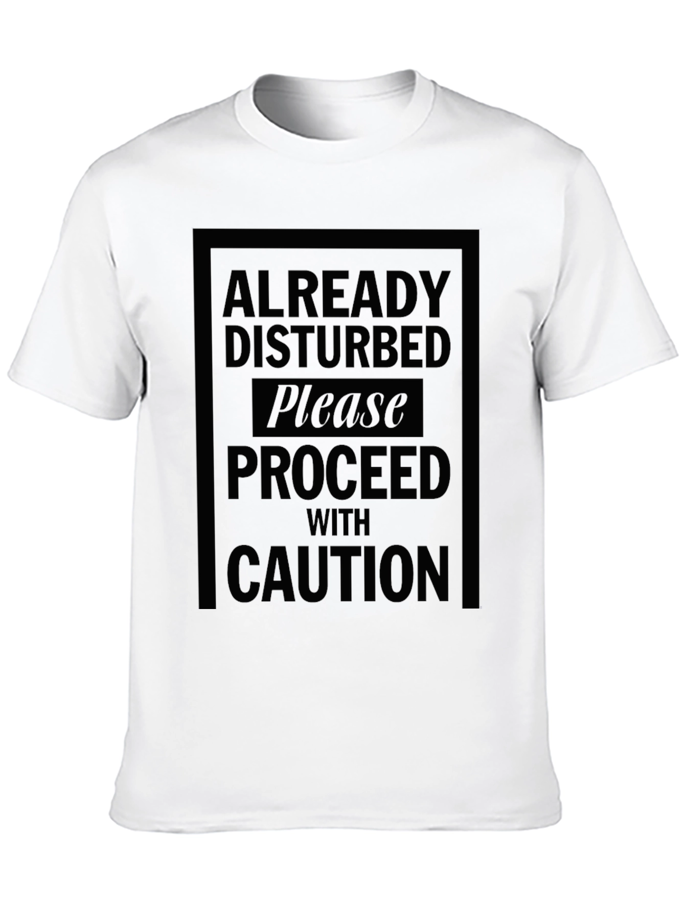 Disturbed Proceed With Caution Graphic Tee