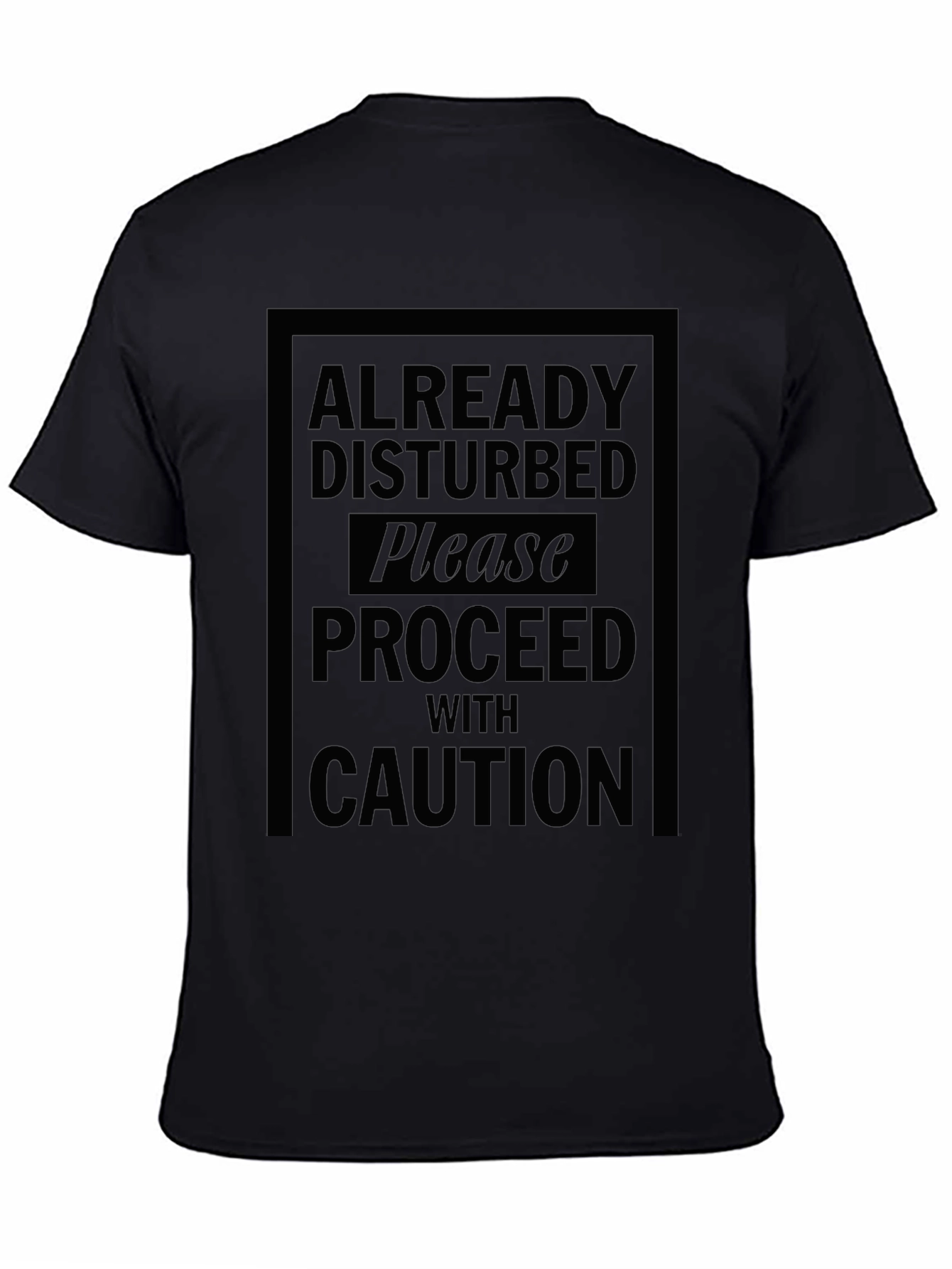 Disturbed Proceed With Caution Graphic Tee
