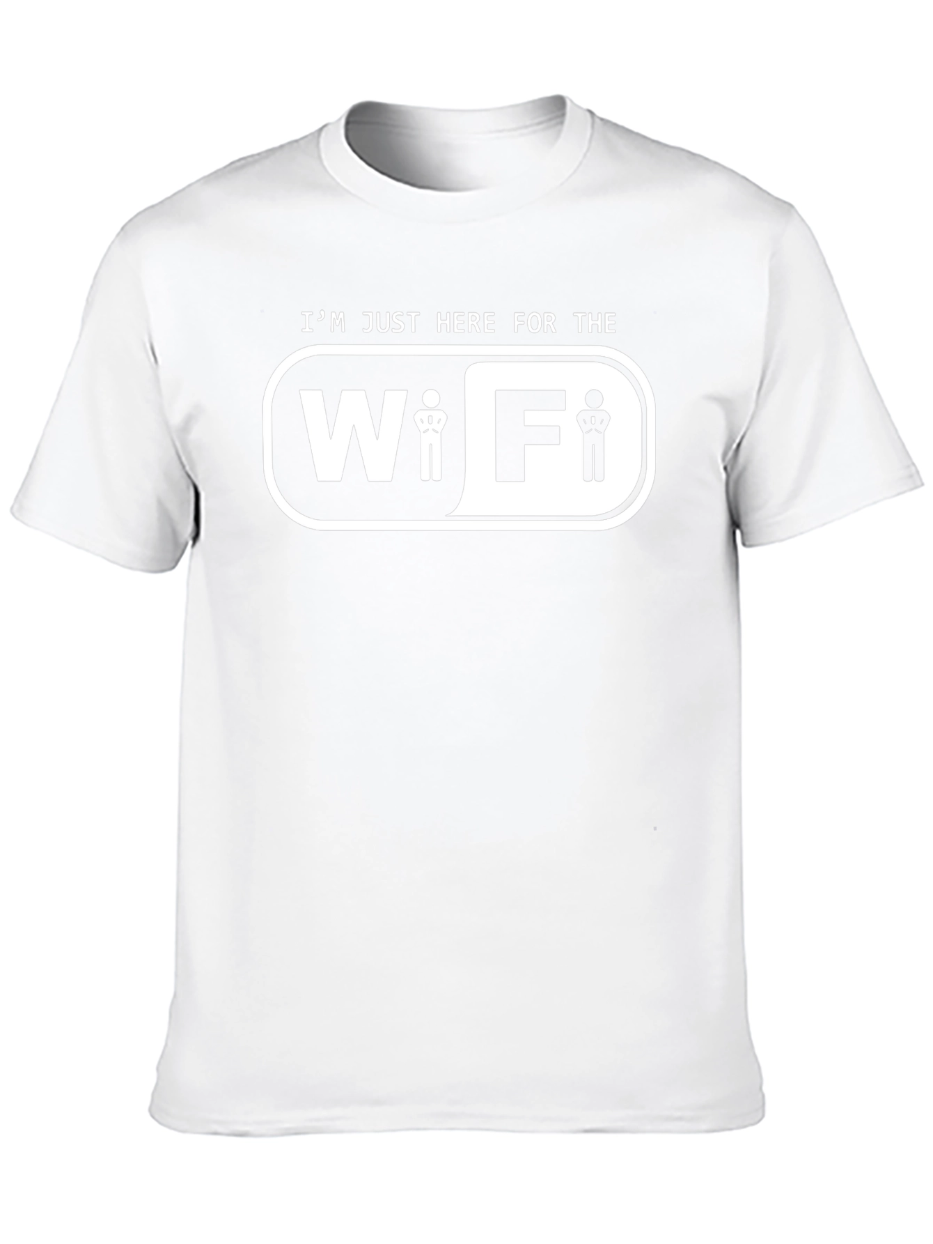 Im Just Here For The WiFi Funny T-Shirt