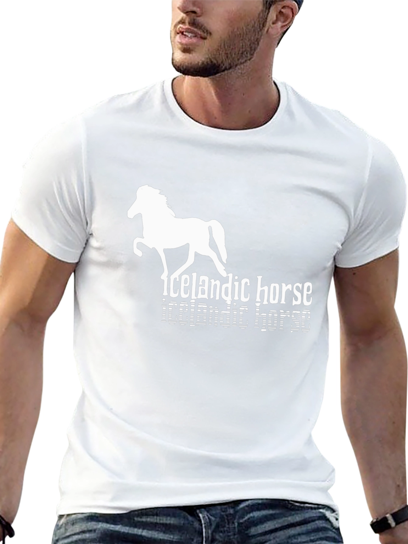 Icelandic Horse Graphic Tee
