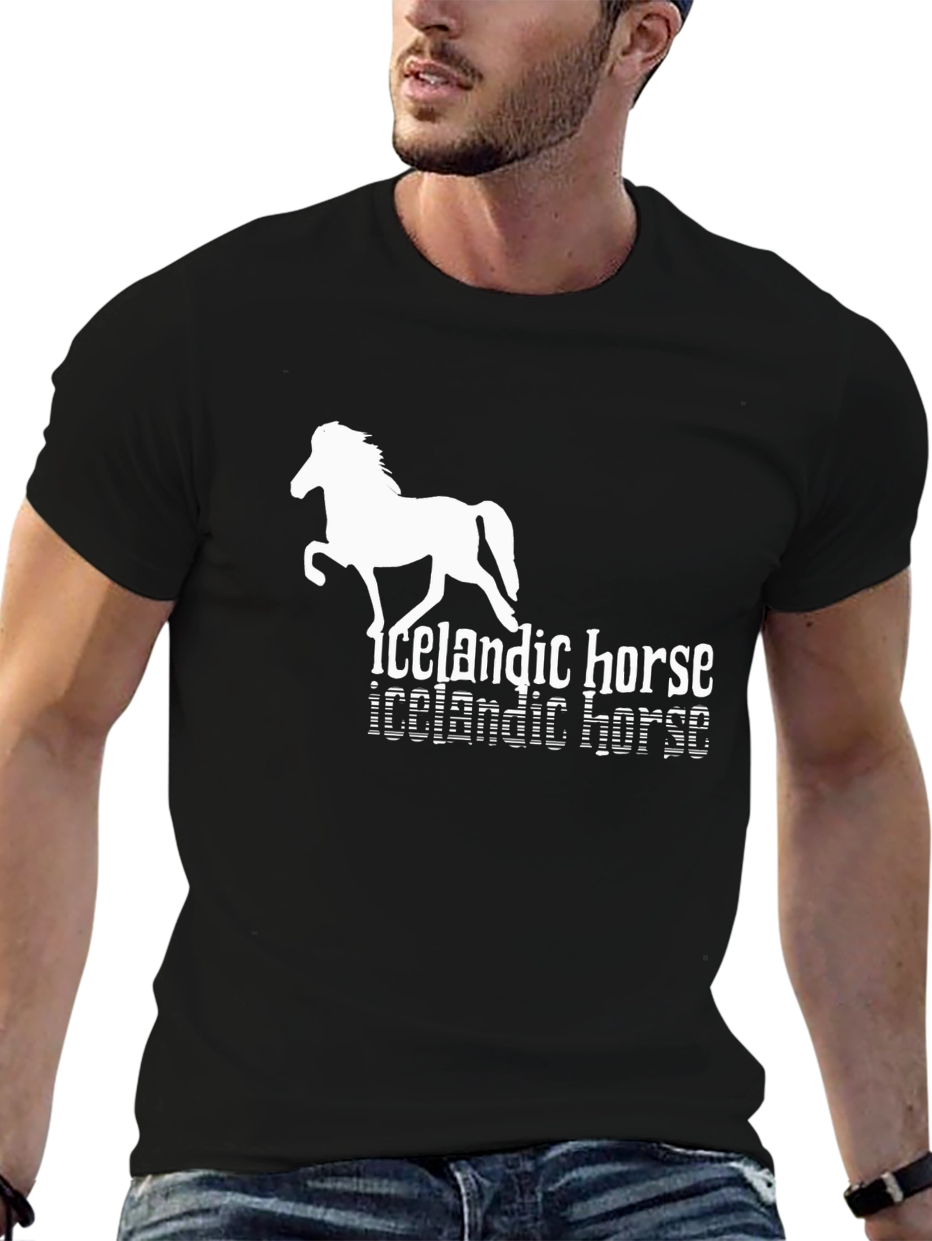 Icelandic Horse Graphic Tee