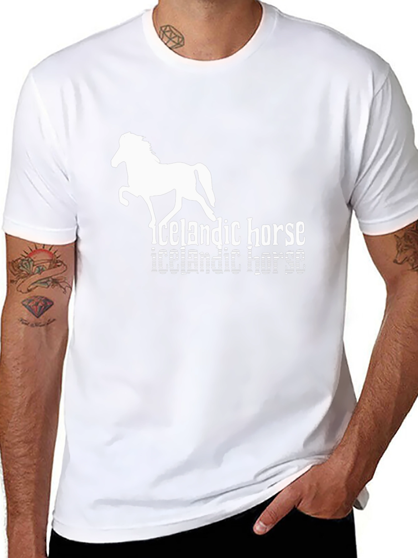 Icelandic Horse Graphic Tee