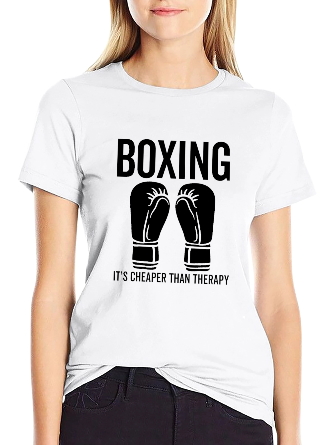 Boxing Therapy Graphic T-Shirt