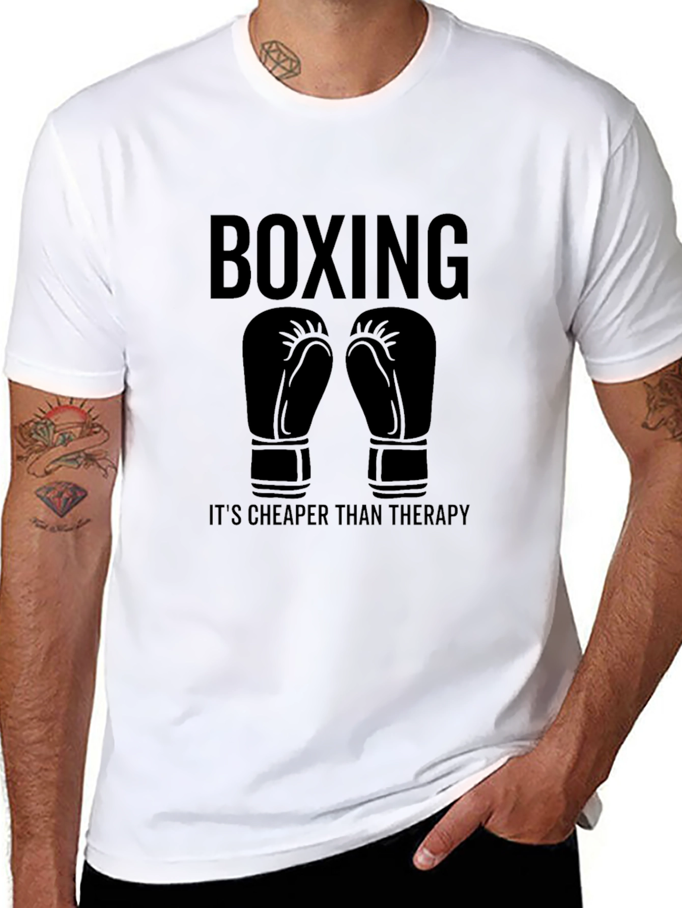 Boxing Therapy Graphic T-Shirt
