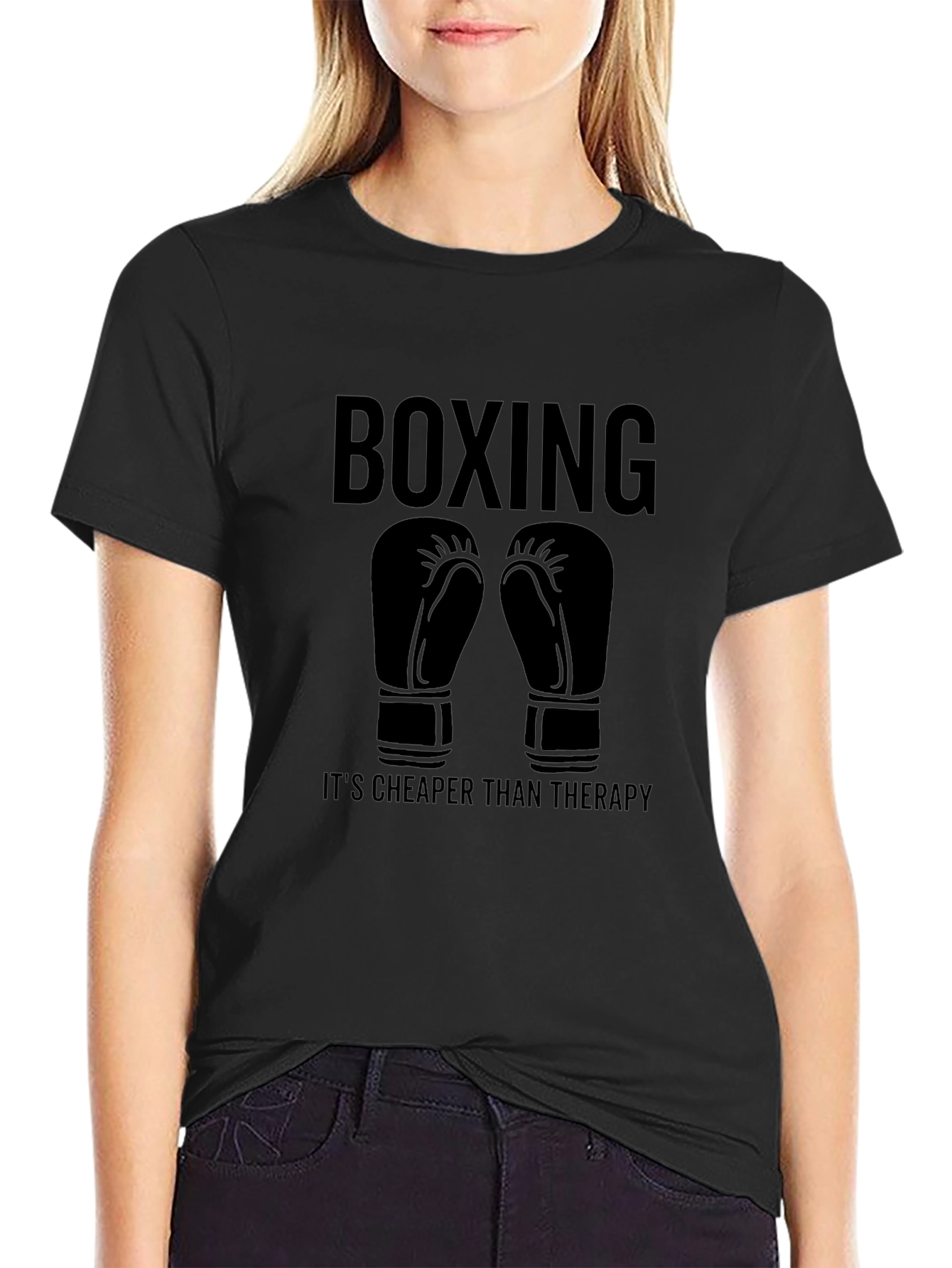 Boxing Therapy Graphic T-Shirt