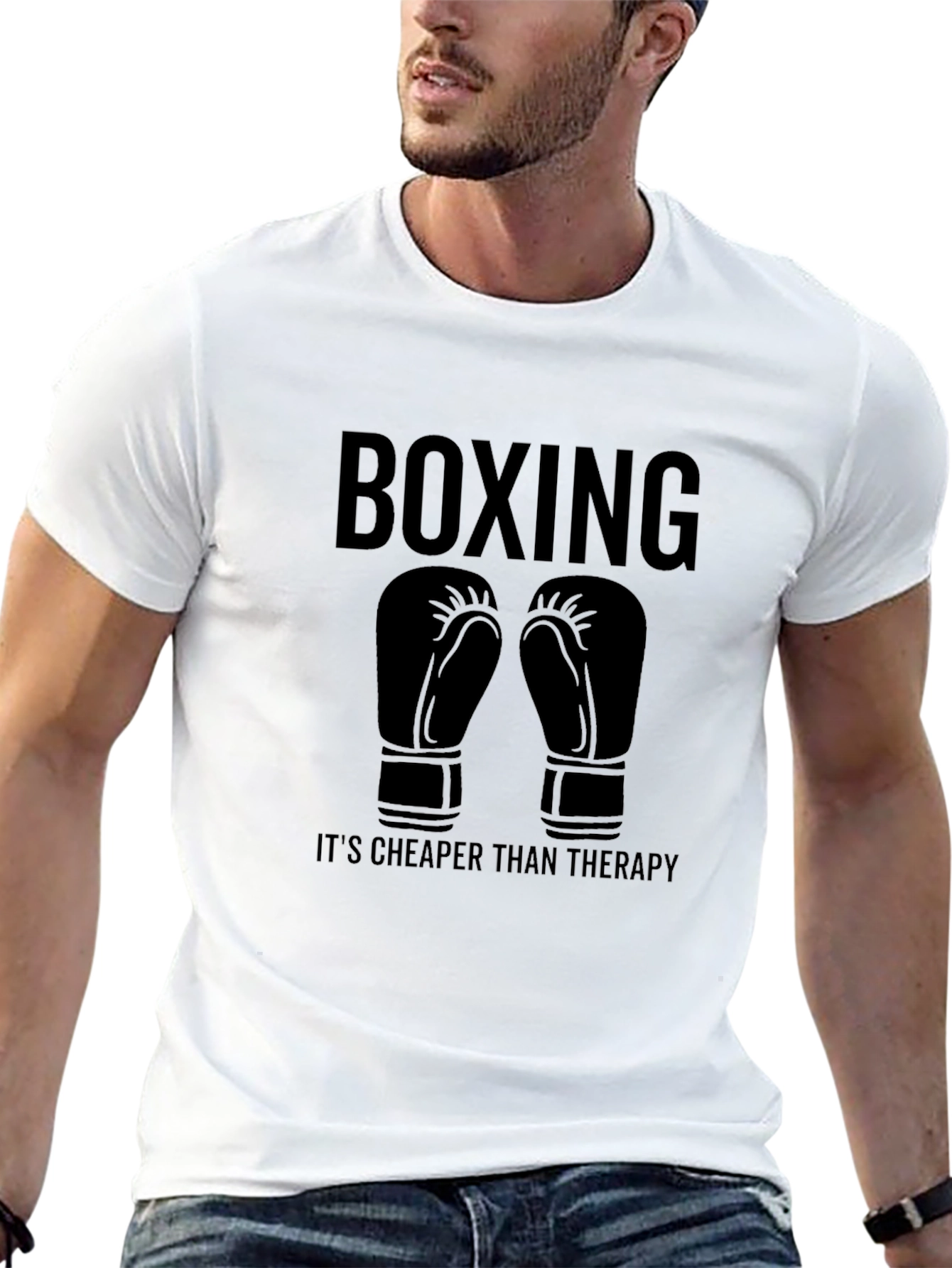 Boxing Therapy Graphic T-Shirt