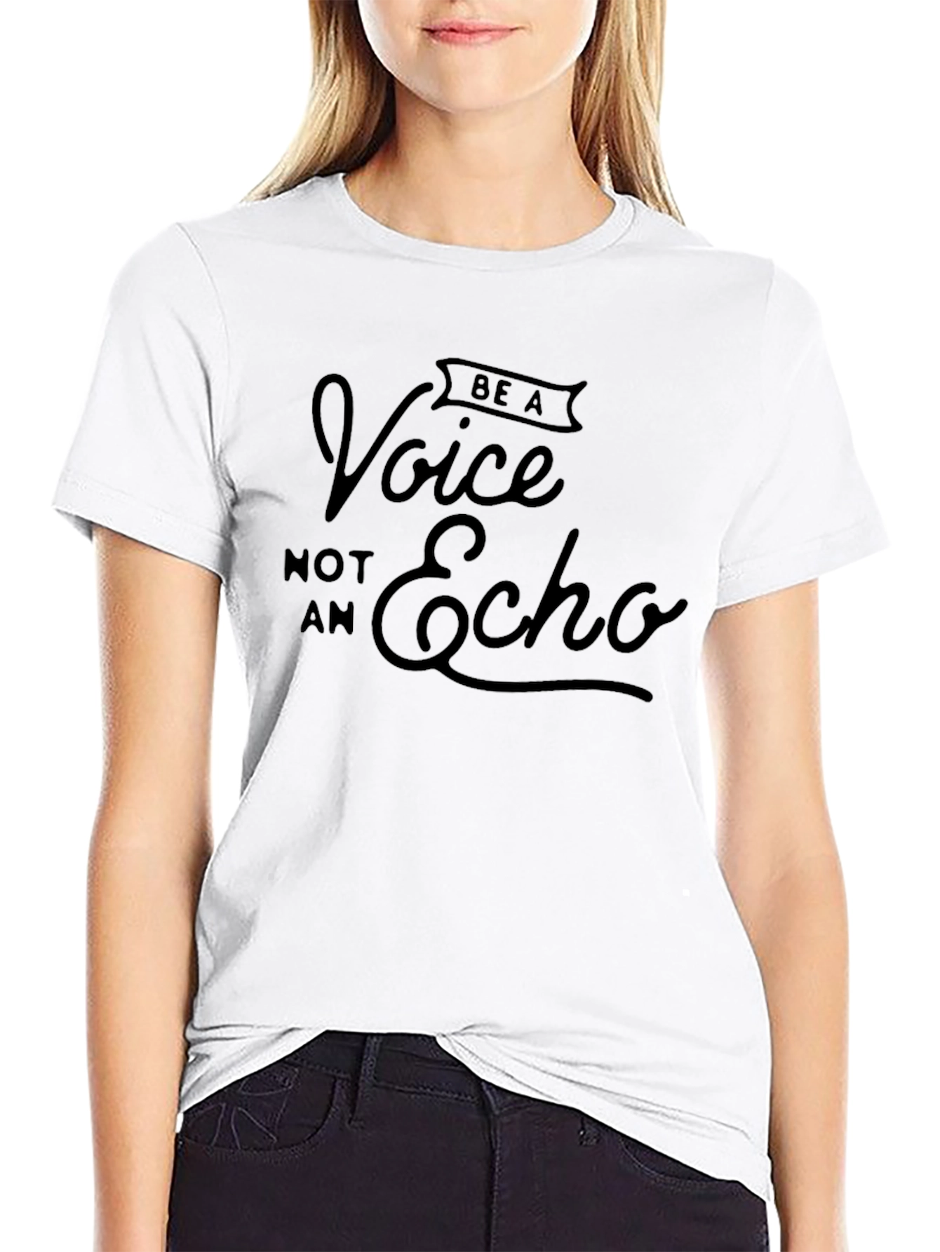 Be a Voice T-Shirt - Mens Graphic Tee