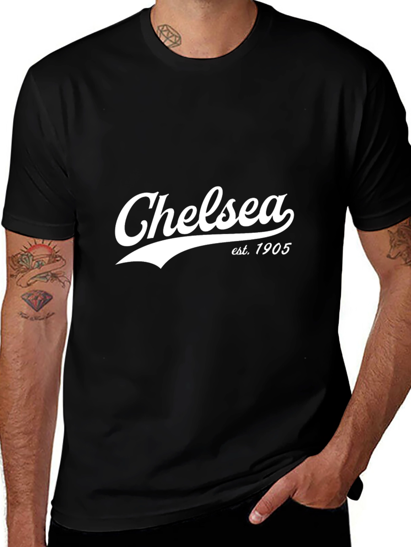 Chelsea Est. 1905 Black T-Shirt