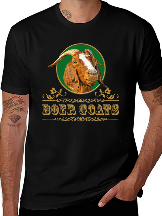 Boer Goats Graphic Tee - Unique Animal Shirt