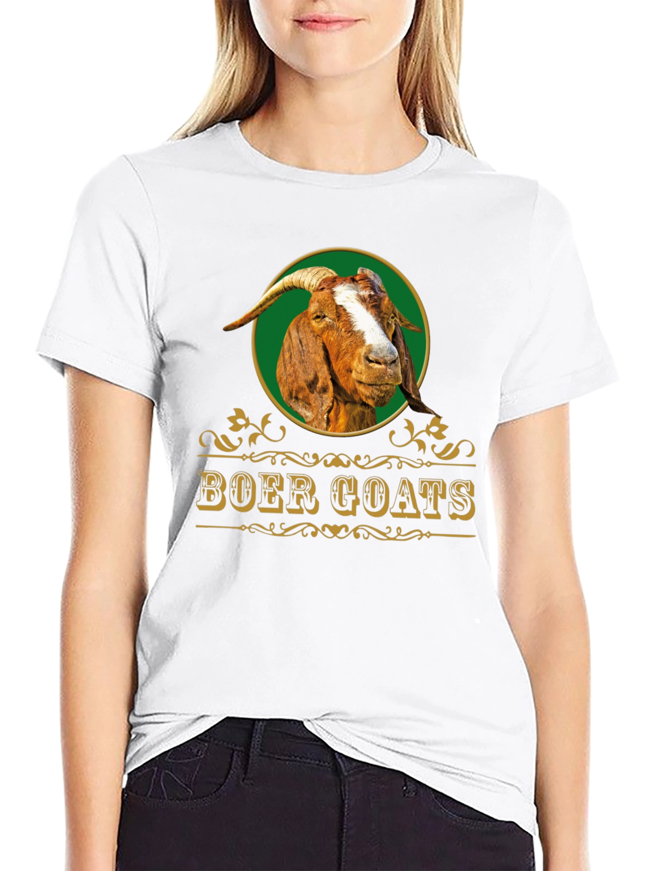 Boer Goats Graphic Tee - Unique Animal Shirt