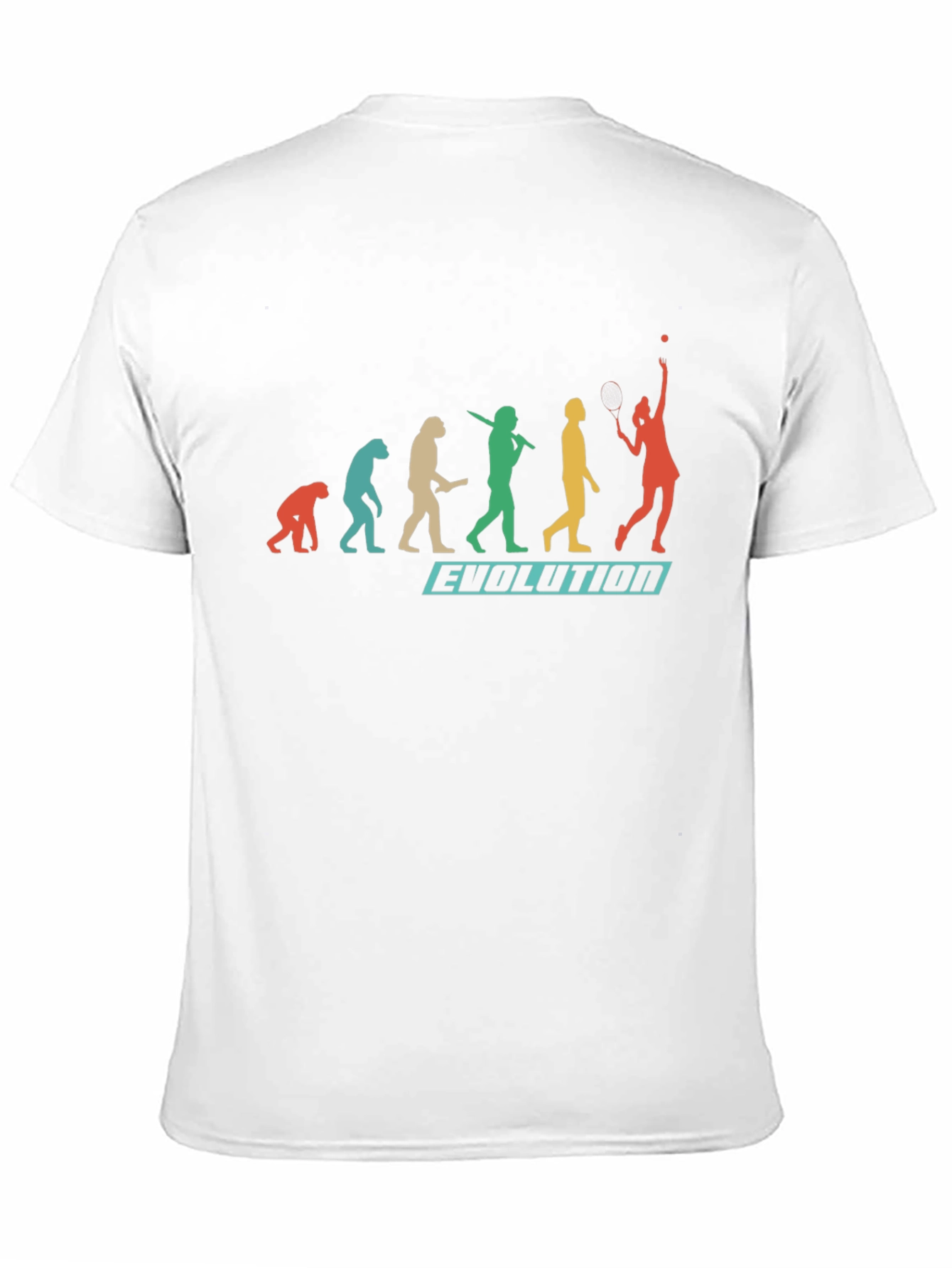 Tennis Evolution Black T-Shirt