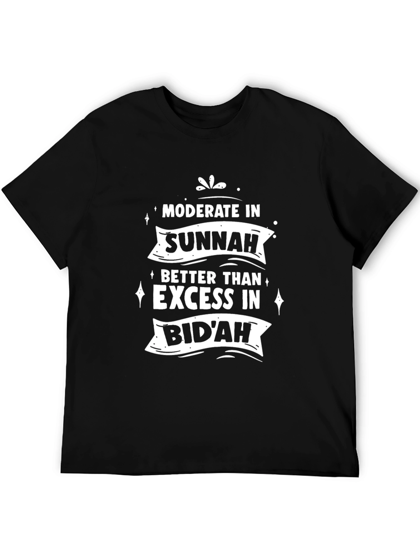 Moderate Sunnah Graphic T-Shirt