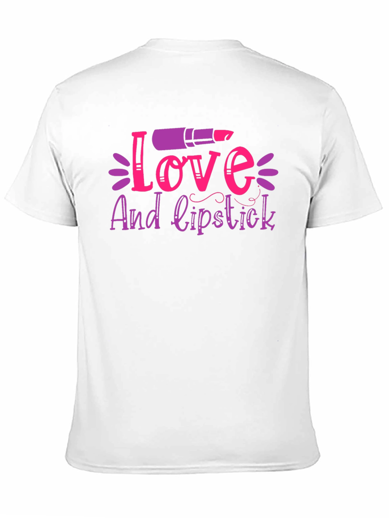 Love and Lipstick Graphic Tee - Black