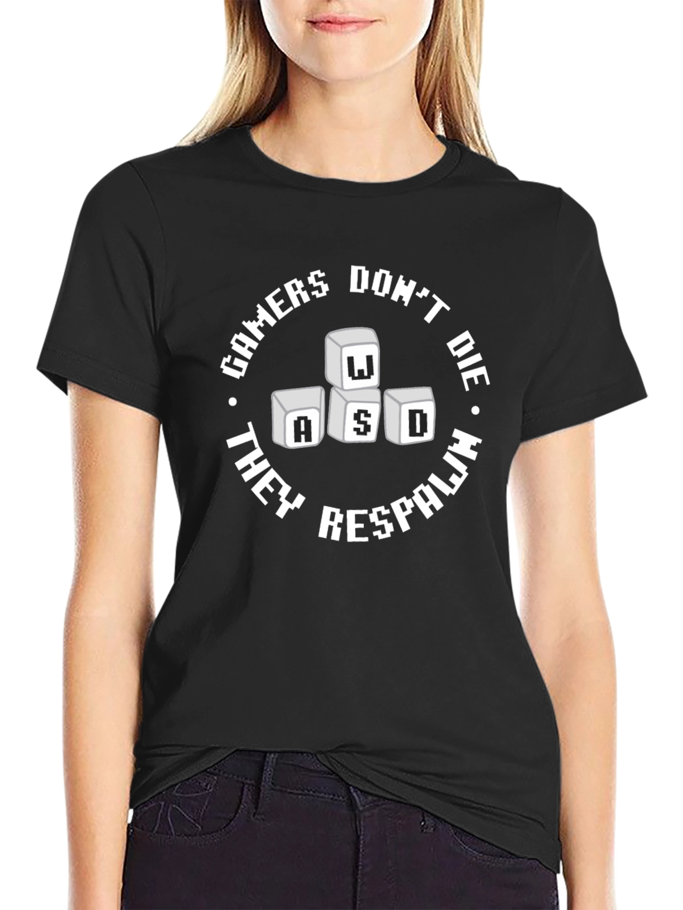 Gamers Dont Die They Respawn T-Shirt