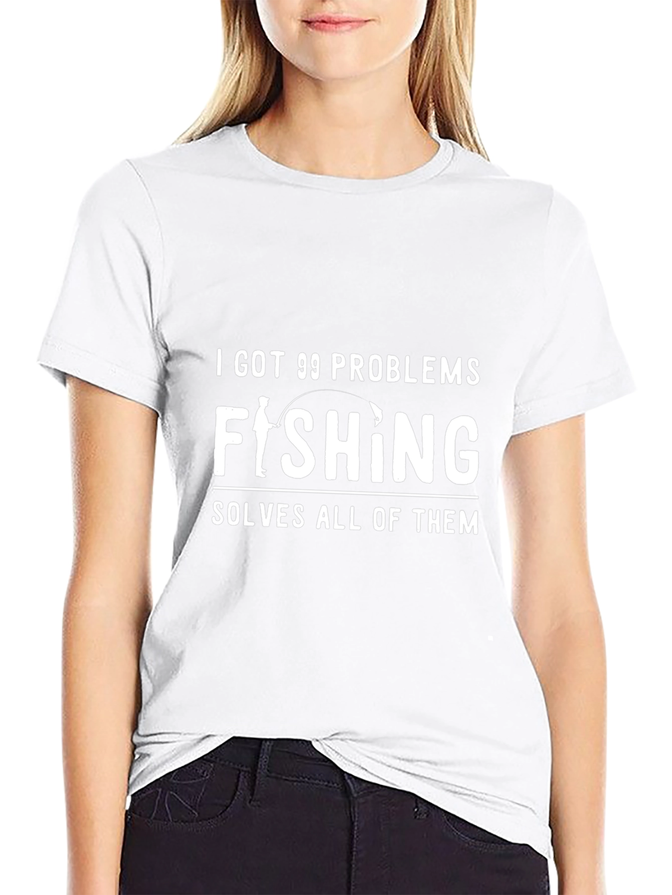 Fishing Solves Problems T-Shirt