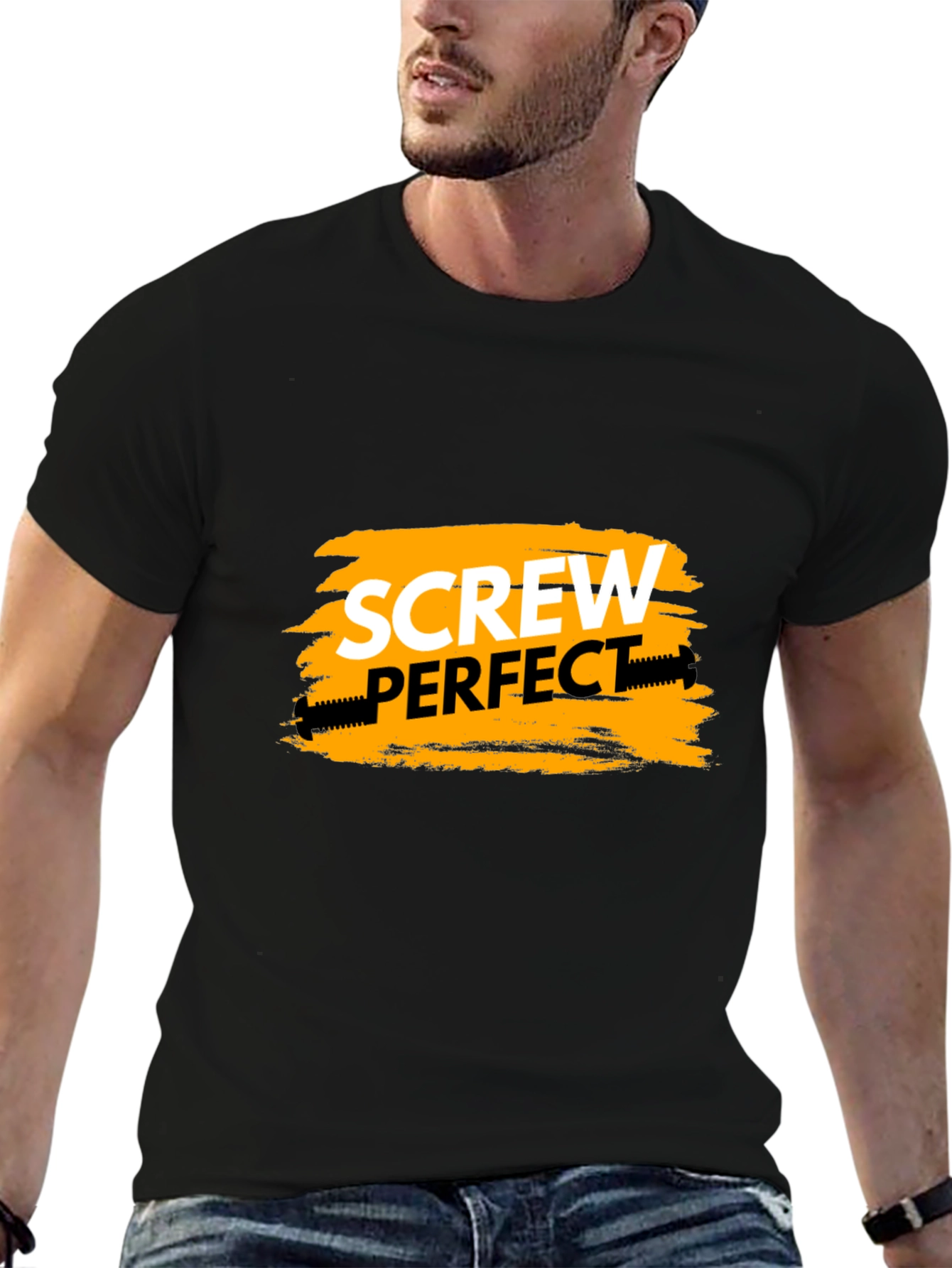 Screw Perfect Graphic T-Shirt