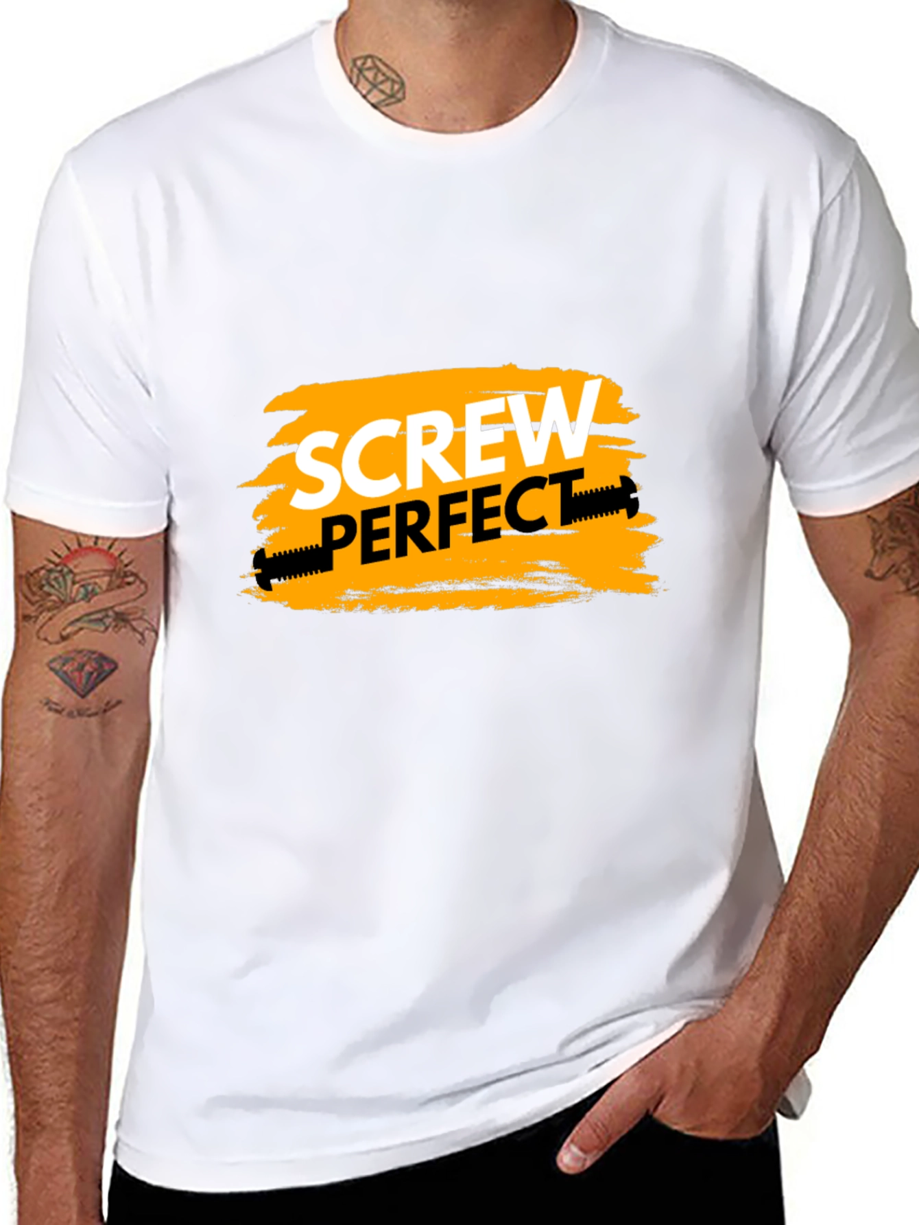 Screw Perfect Graphic T-Shirt