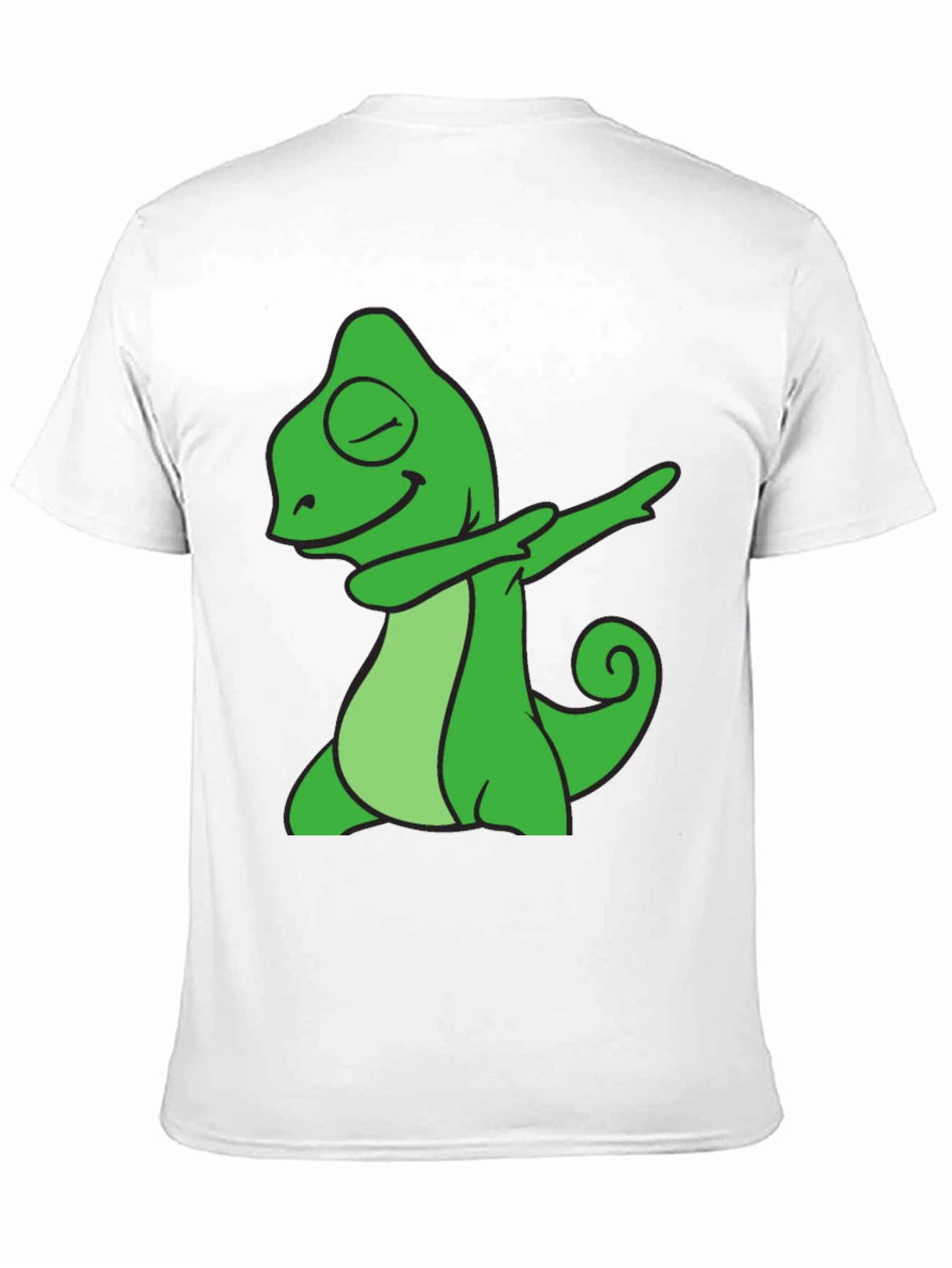 Dabbing Chameleon T-Shirt - Cool Graphic Tee