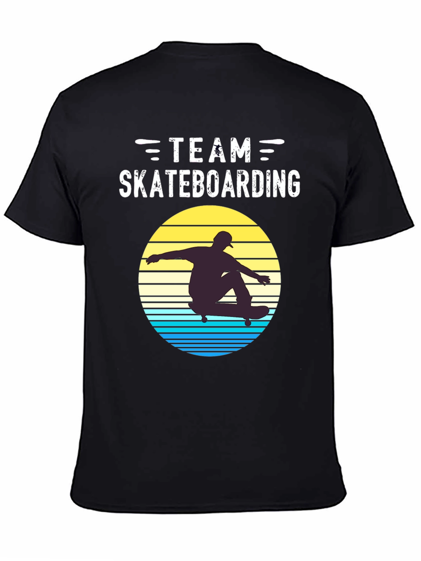 Team Skateboarding Retro Graphic Tee