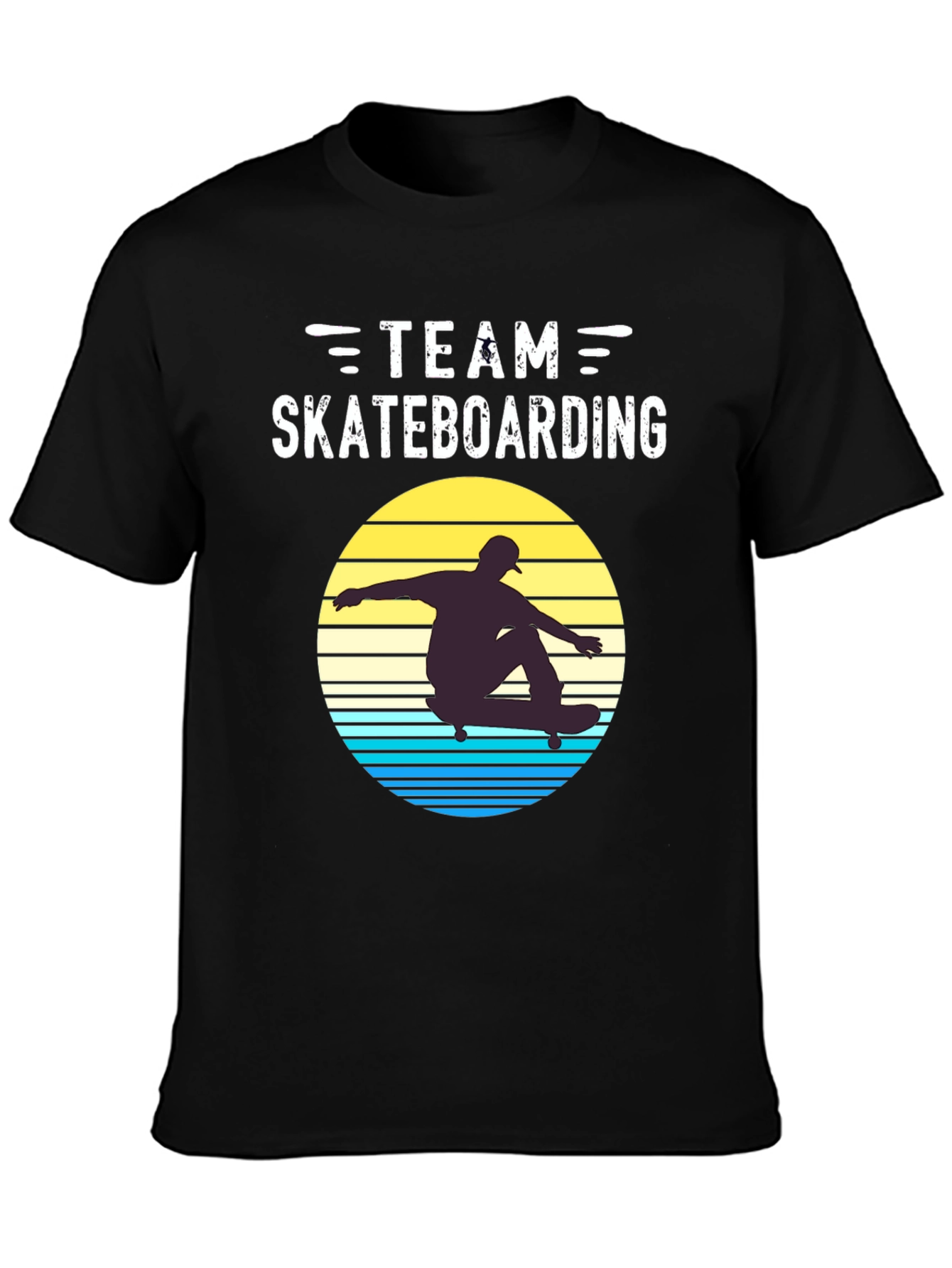 Team Skateboarding Retro Graphic Tee