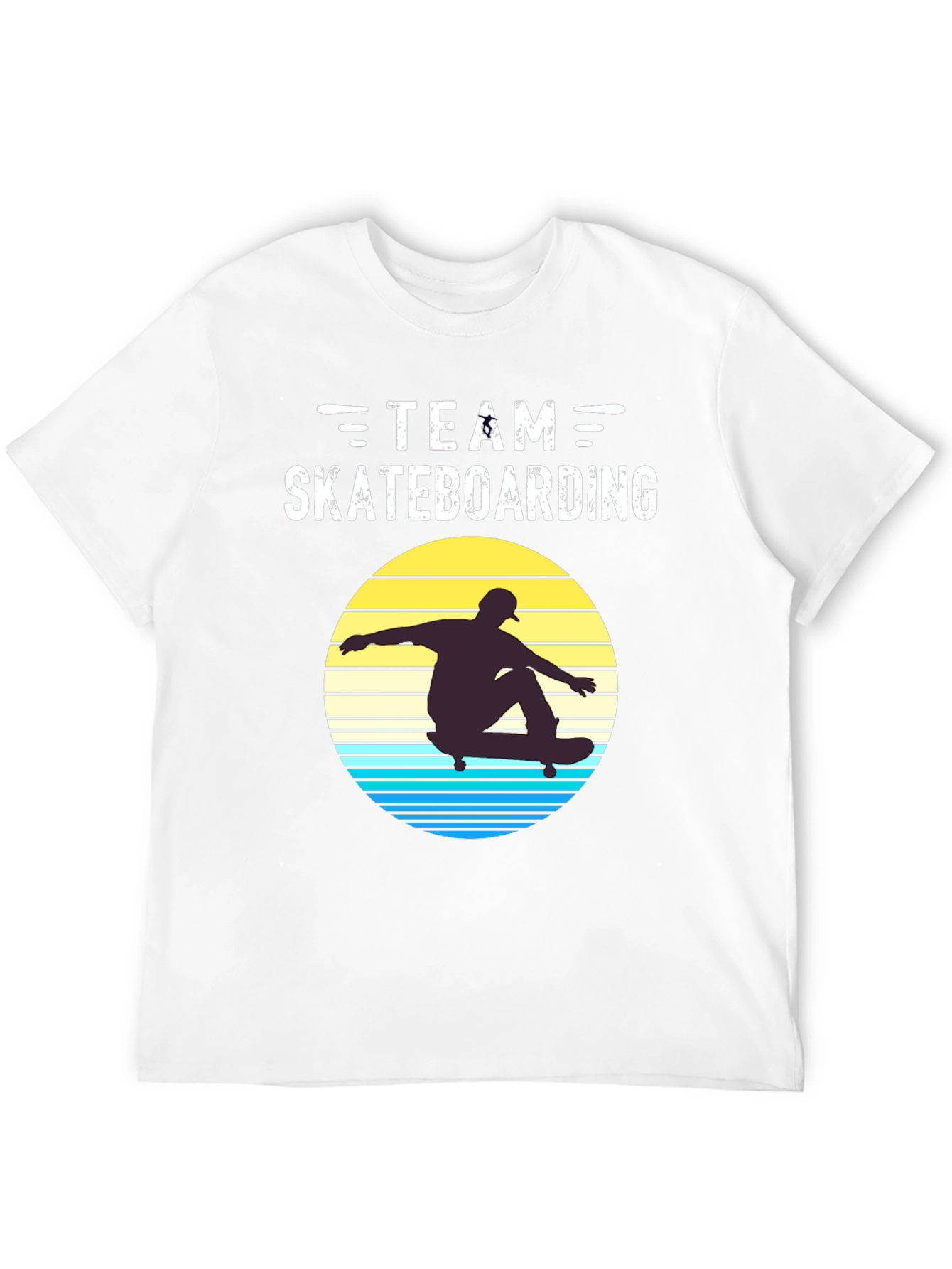 Team Skateboarding Retro Graphic Tee