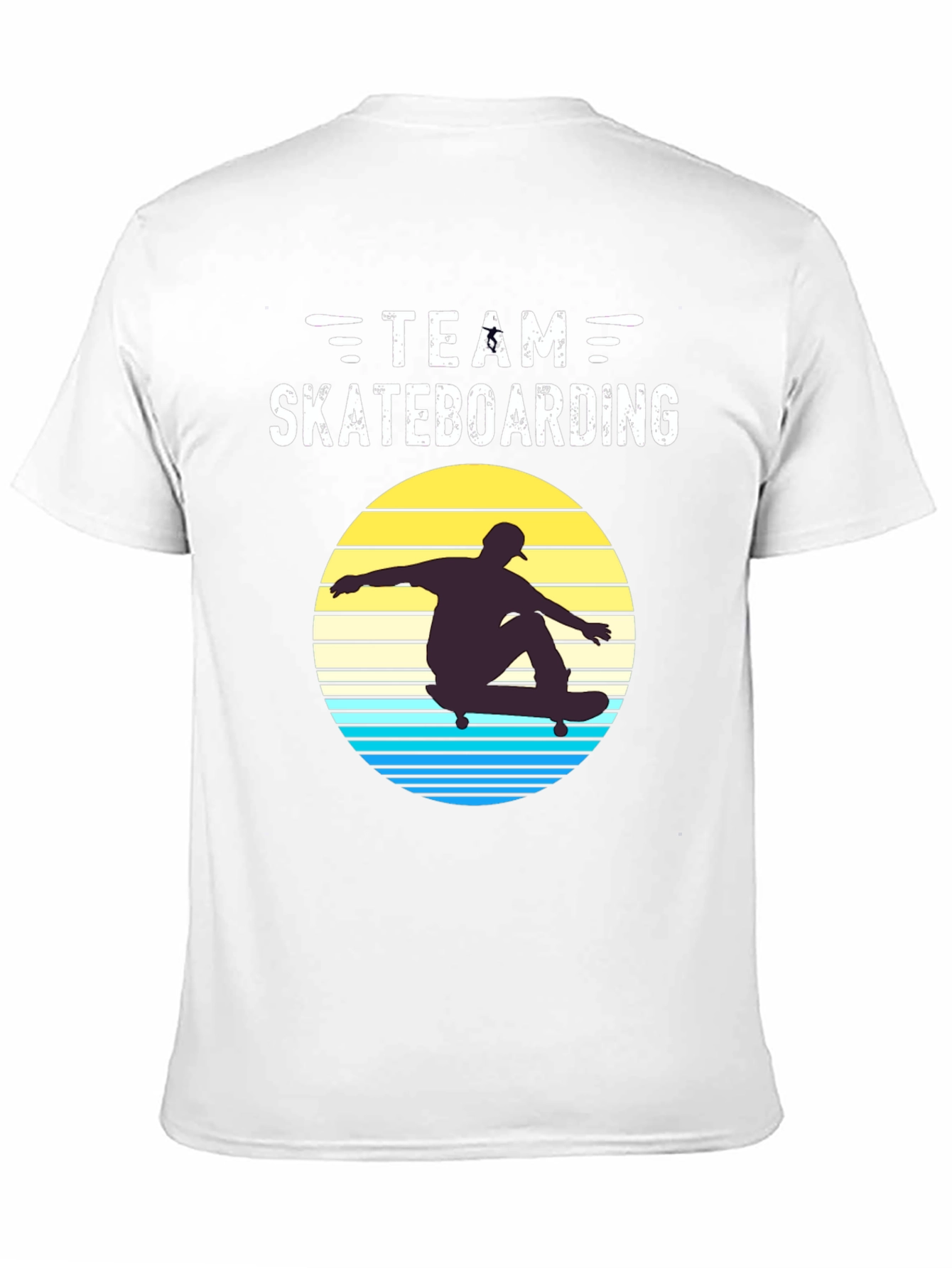 Team Skateboarding Retro Graphic Tee
