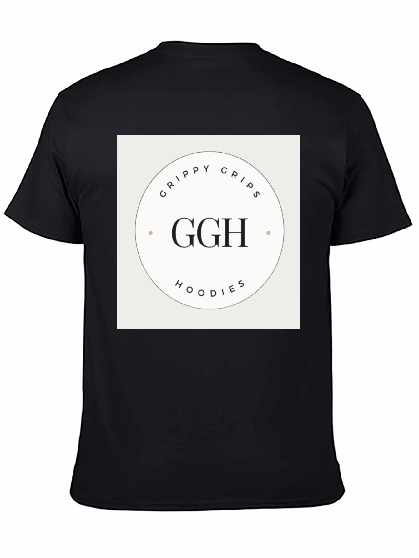 GGH Grippy Grips Hoodies Black T-Shirt