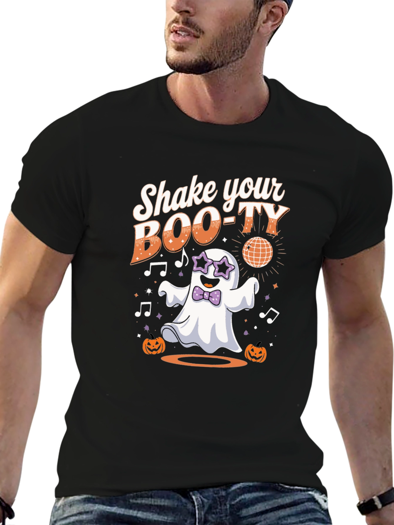 Shake Your Boo-ty Halloween Ghost T-Shirt