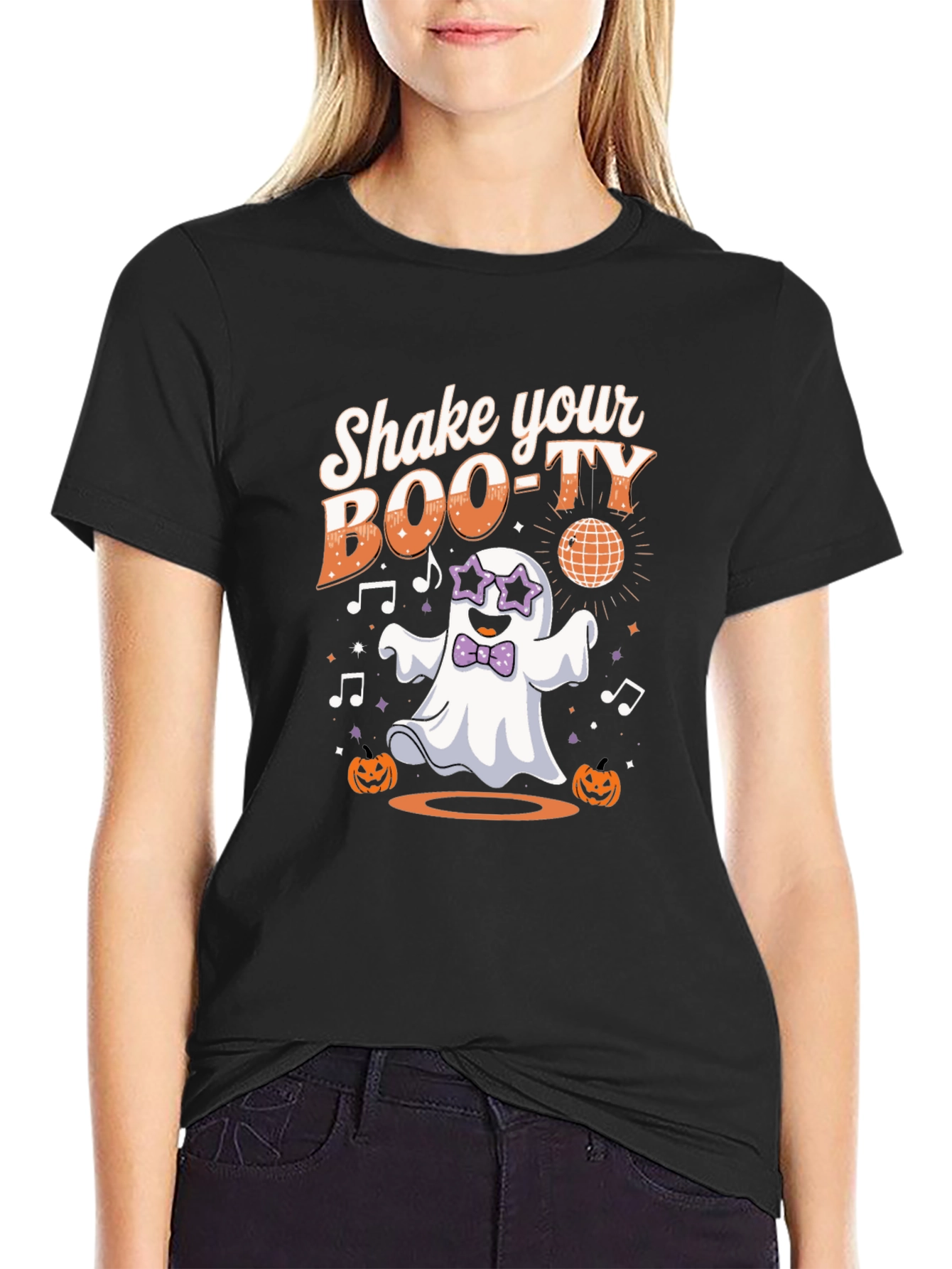 Shake Your Boo-ty Halloween Ghost T-Shirt