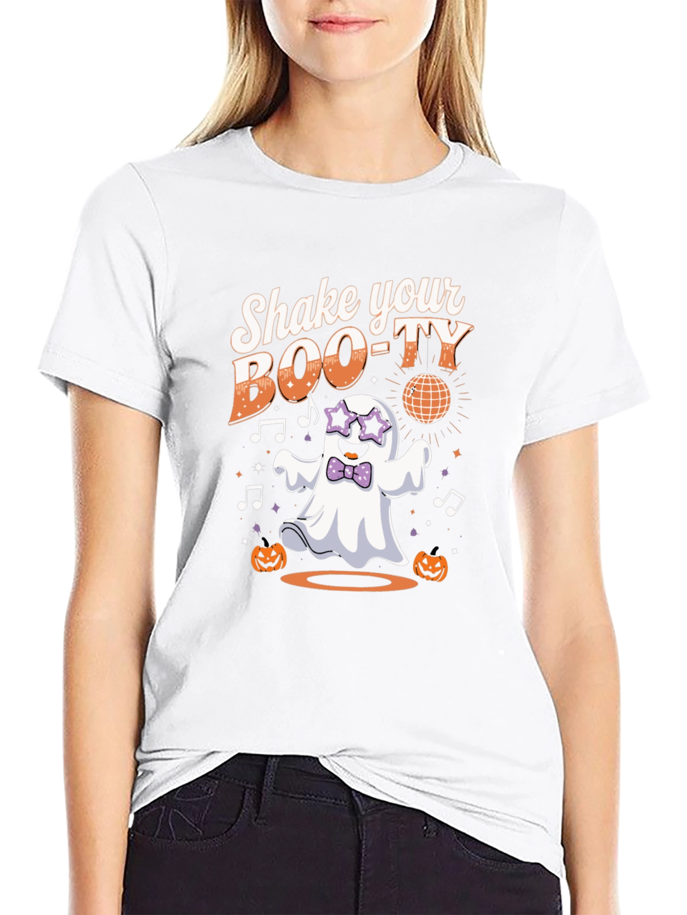 Shake Your Boo-ty Halloween Ghost T-Shirt