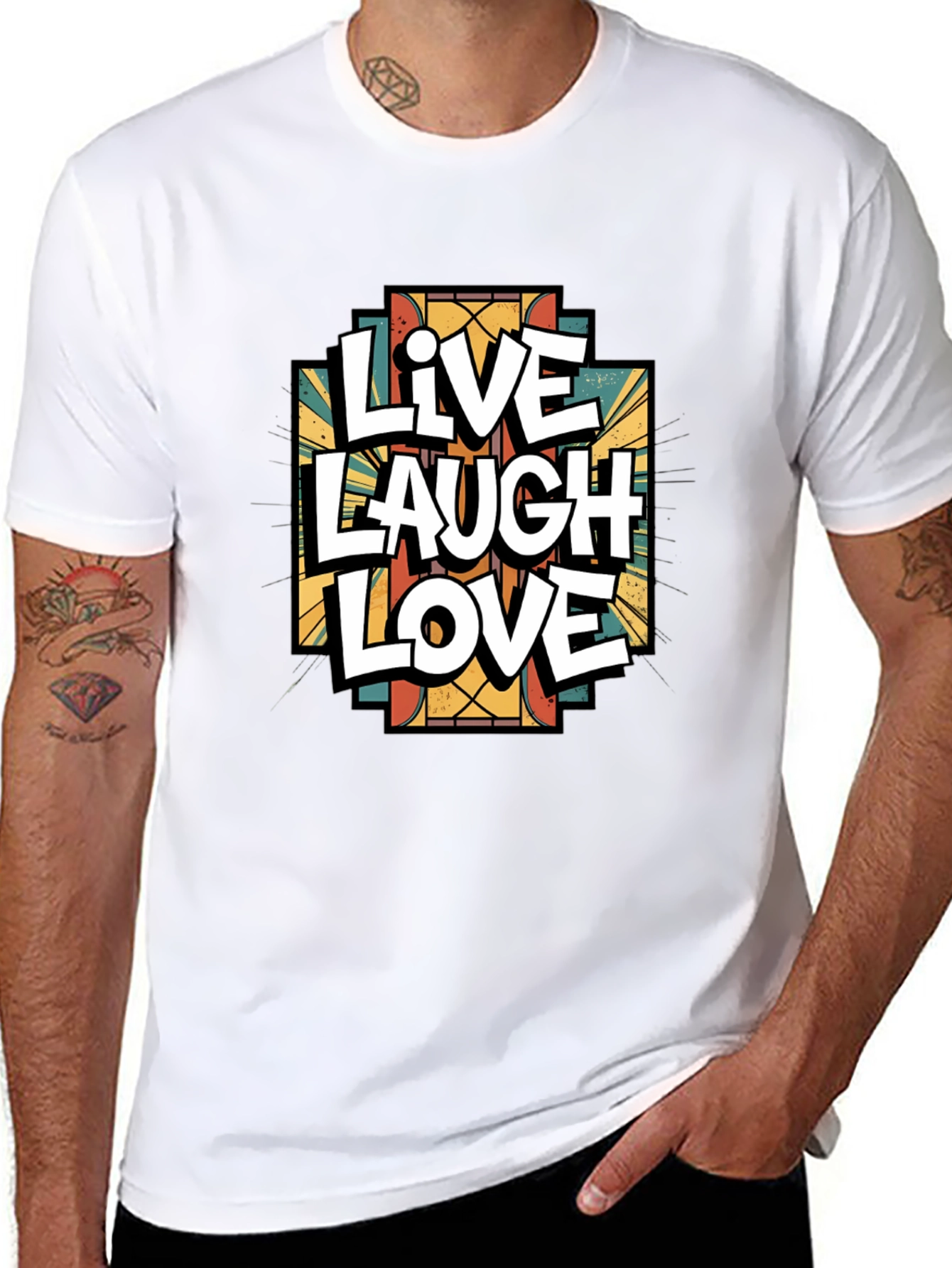 Live Laugh Love Graphic Tee