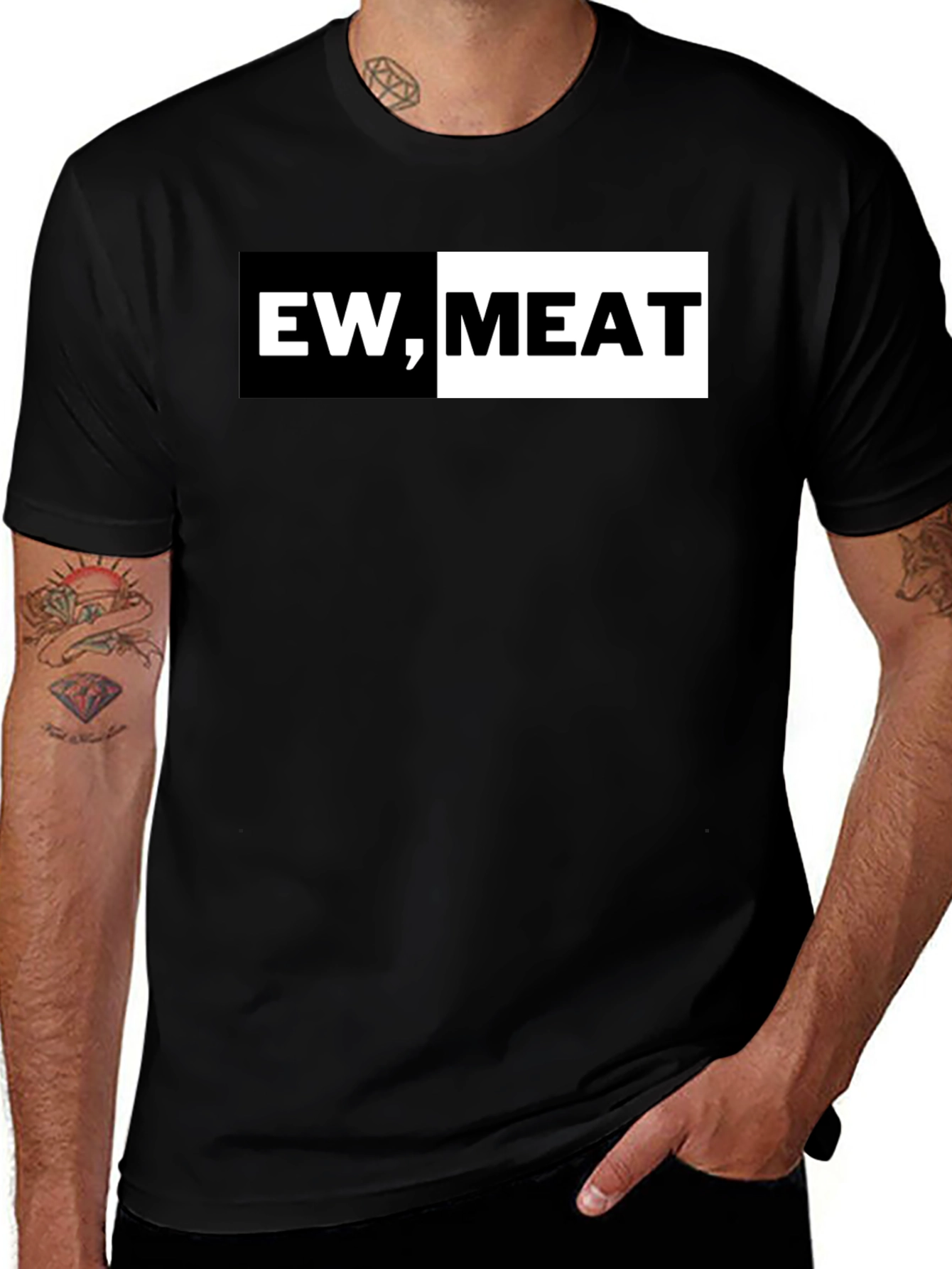 Ew Meat! Graphic Tee