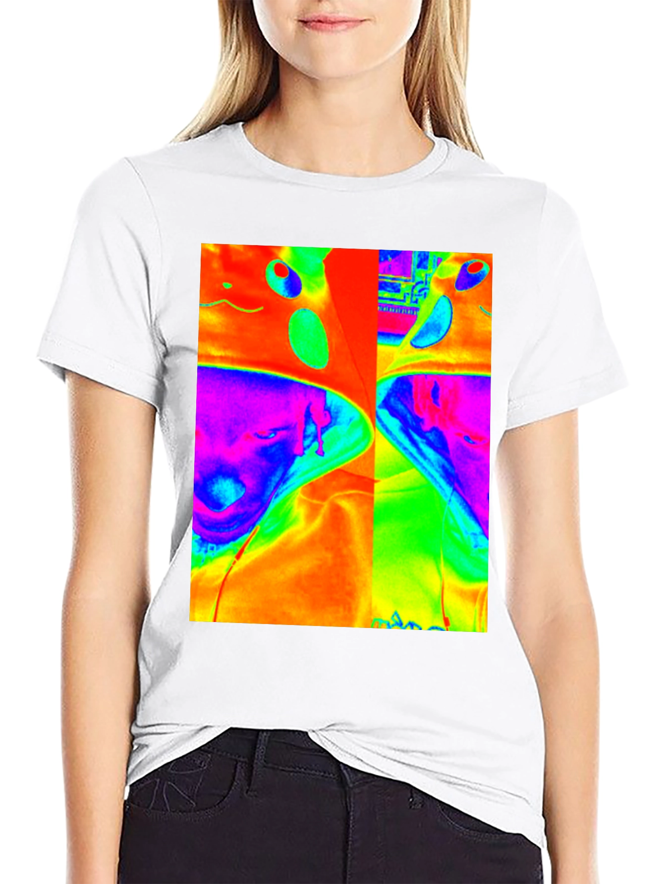 Abstract Thermal T-Shirt